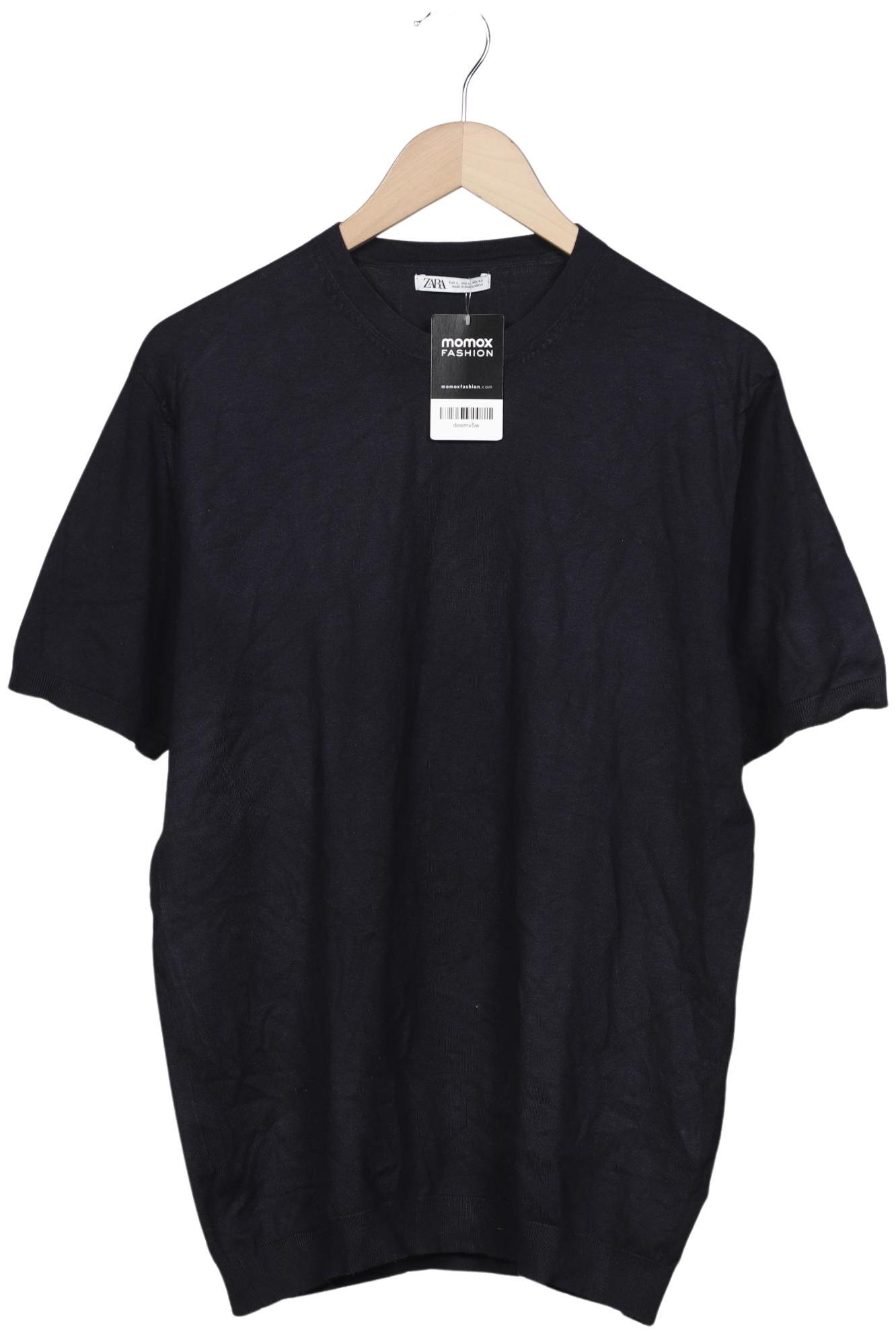 

Zara Herren T-Shirt, marineblau, Gr. 52