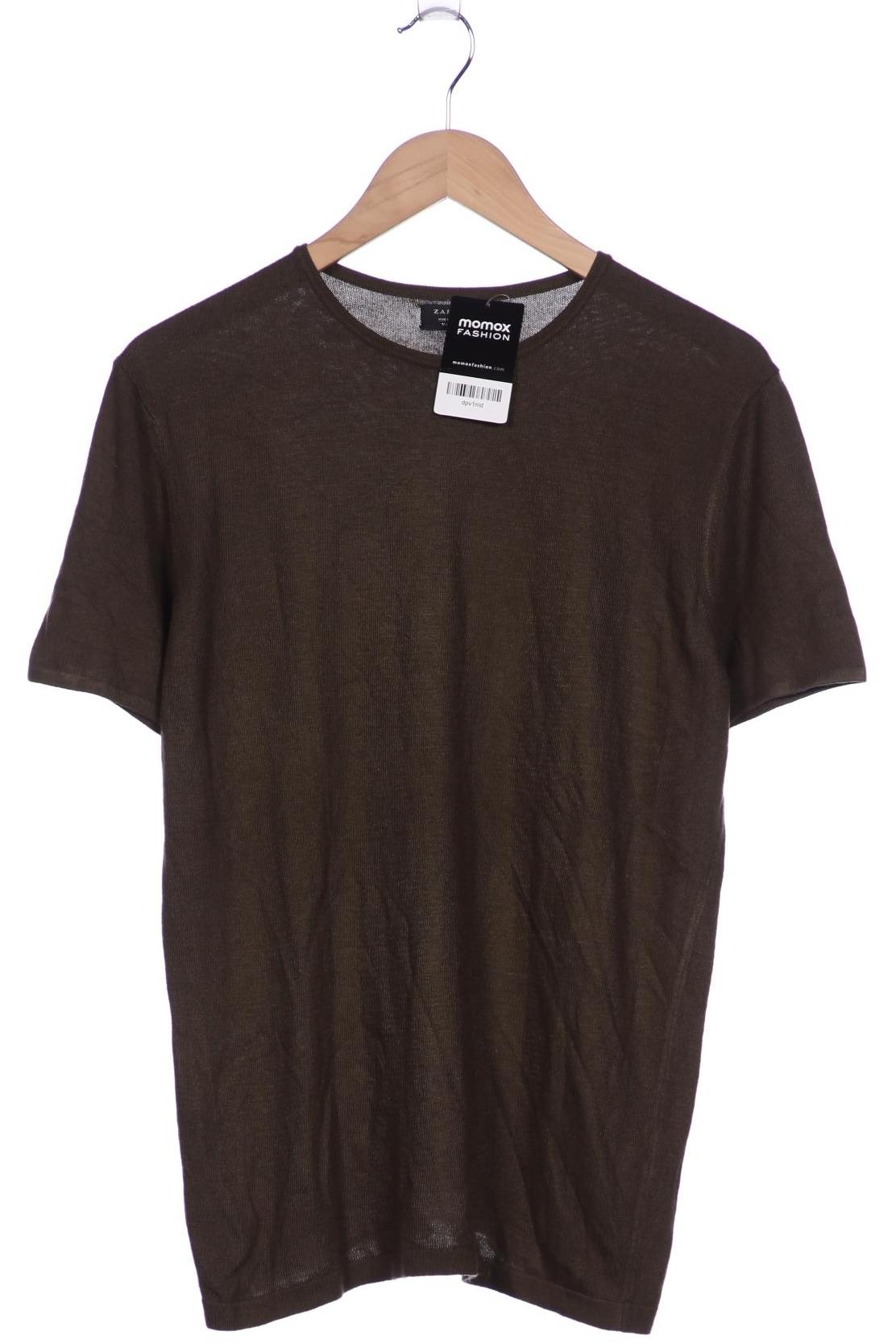 

Zara Herren T-Shirt, braun, Gr. 48