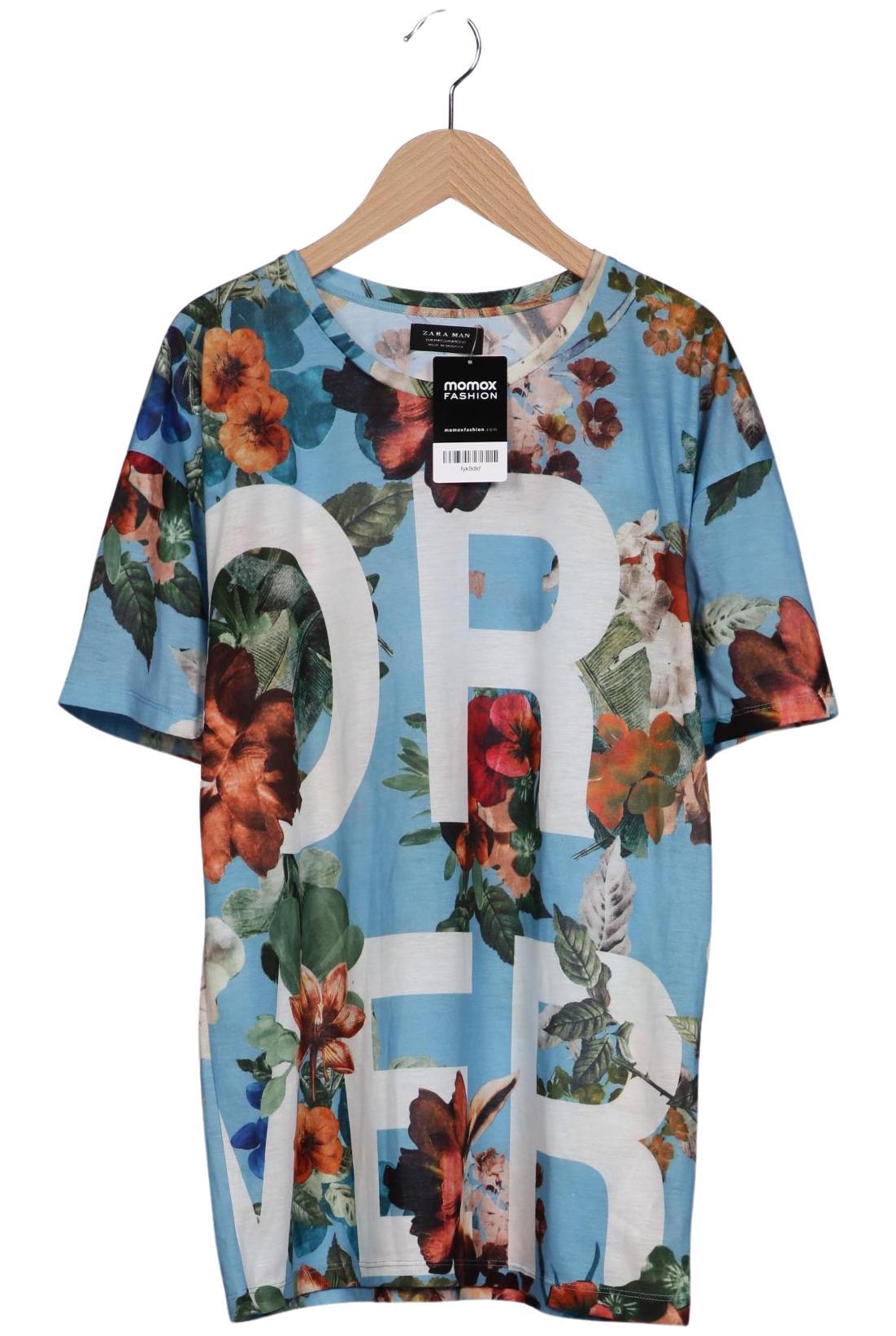 

Zara Herren T-Shirt, mehrfarbig, Gr. 48