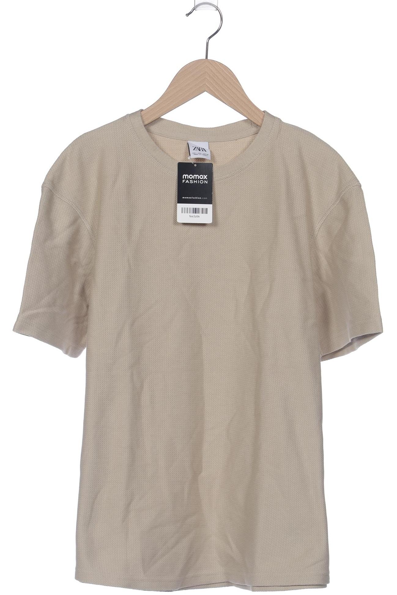 

Zara Herren T-Shirt, beige, Gr. 52