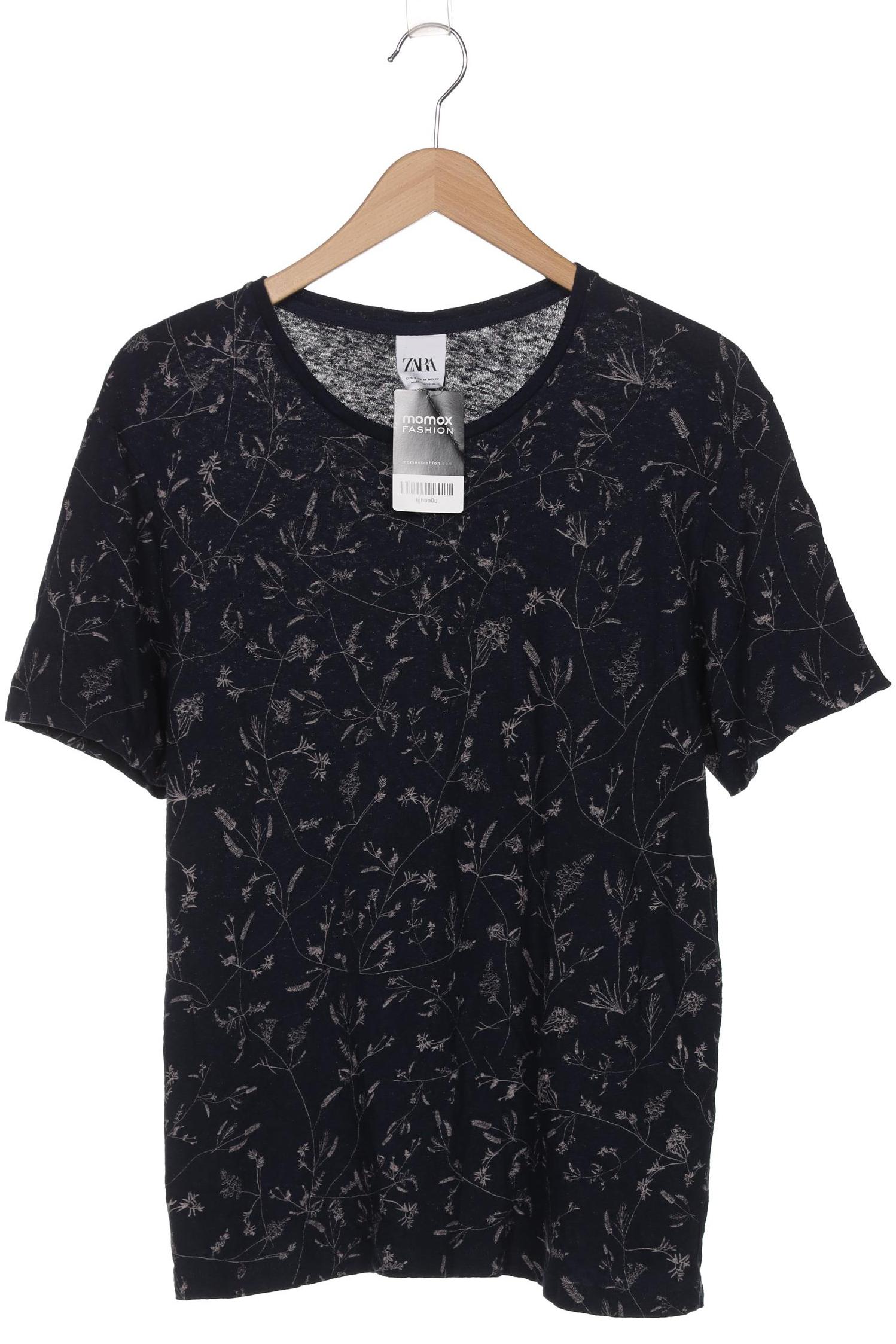 

Zara Herren T-Shirt, marineblau, Gr. 48