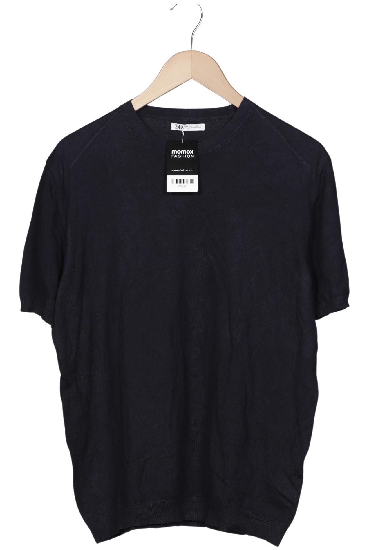 

Zara Herren T-Shirt, marineblau, Gr. 52