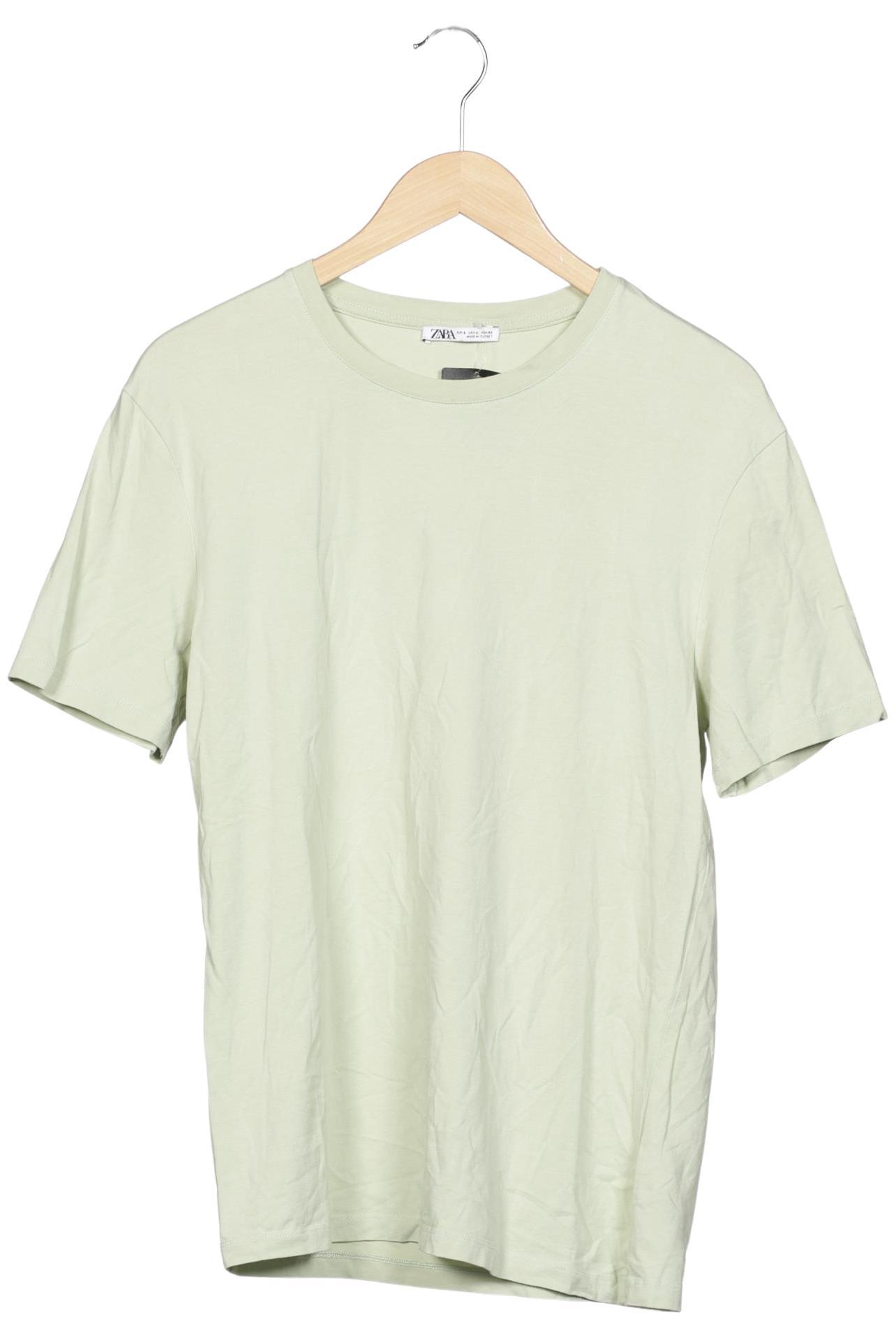 

Zara Herren T-Shirt, hellgrün, Gr. 52