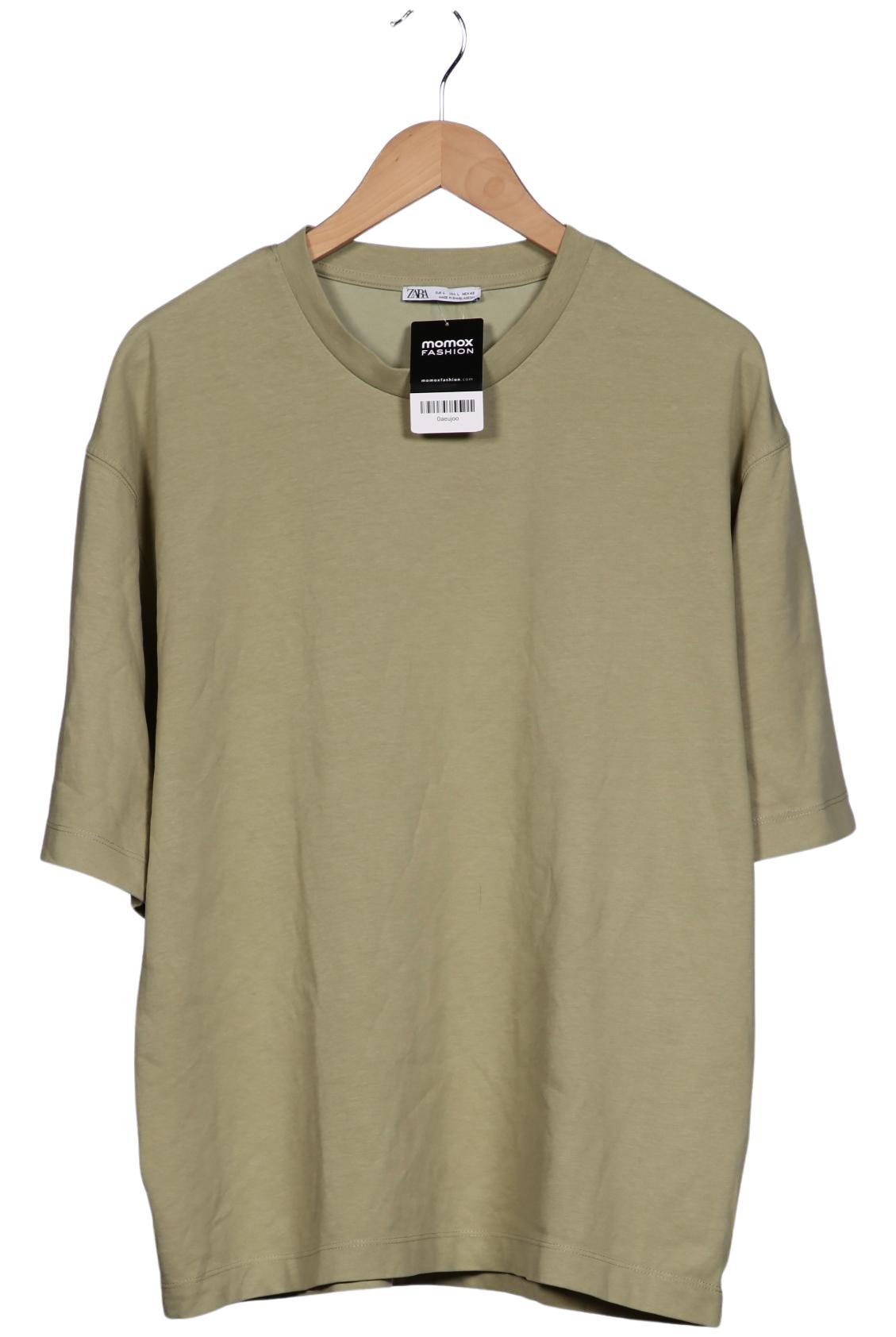 

Zara Herren T-Shirt, hellgrün, Gr. 52