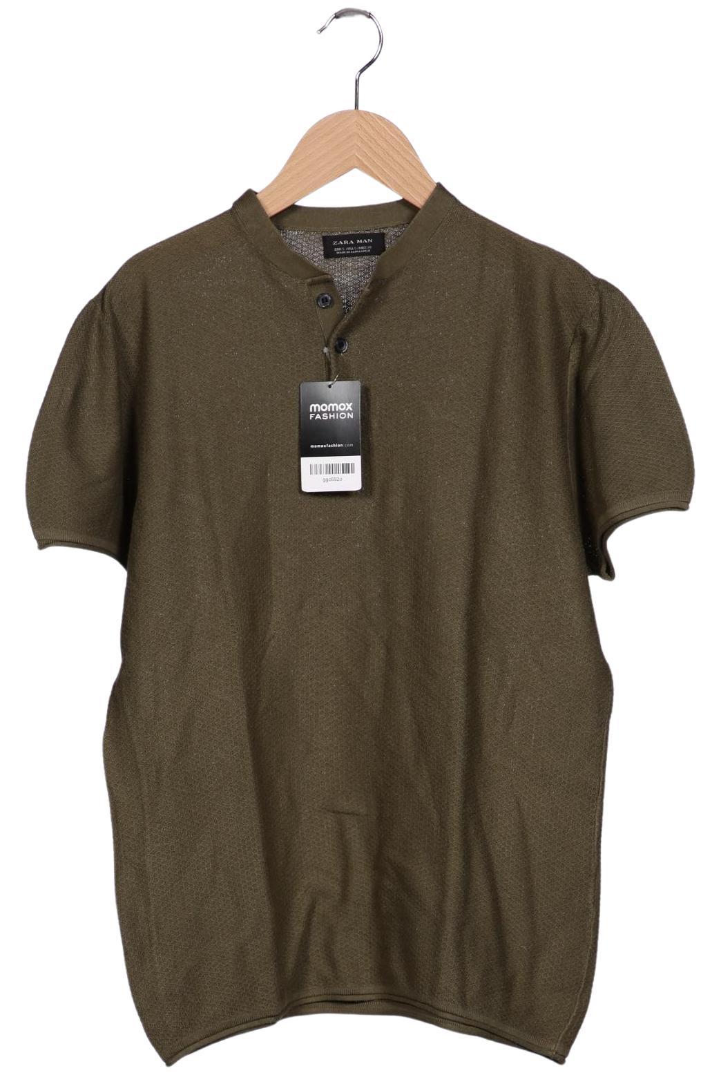 

Zara Herren T-Shirt, grün, Gr. 46