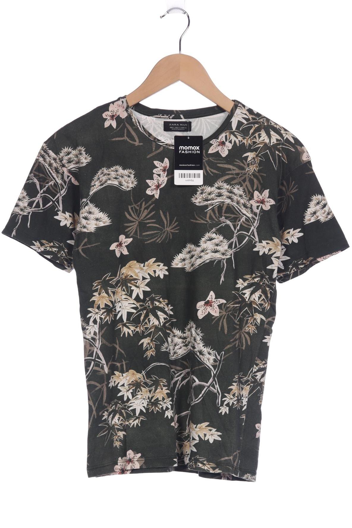 

Zara Herren T-Shirt, grün, Gr. 46