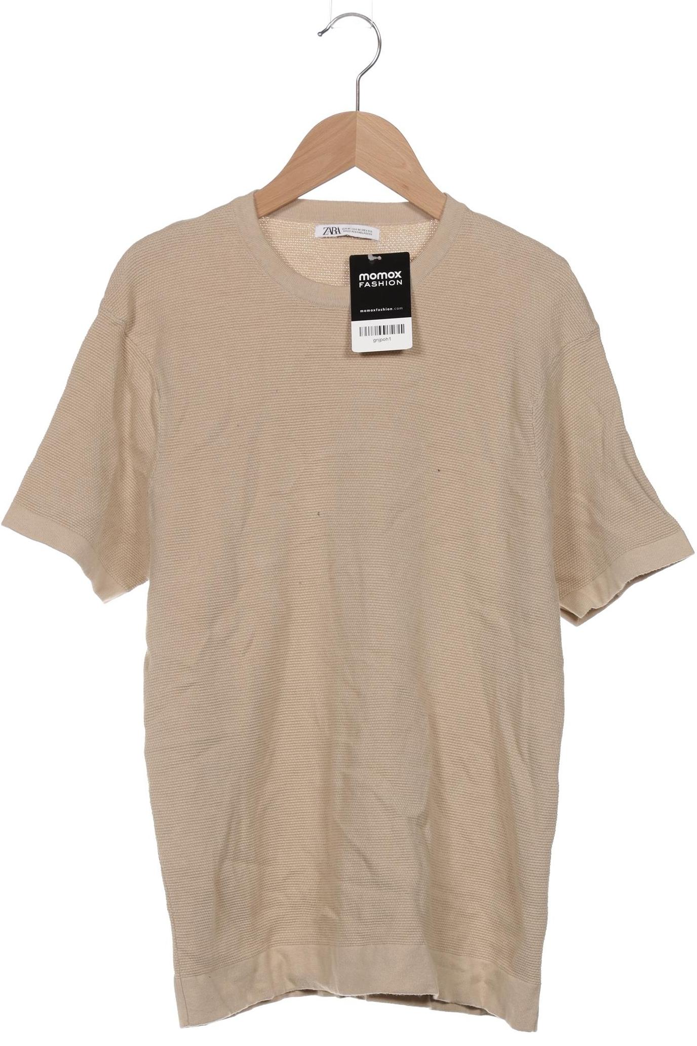 

Zara Herren T-Shirt, beige, Gr. 48
