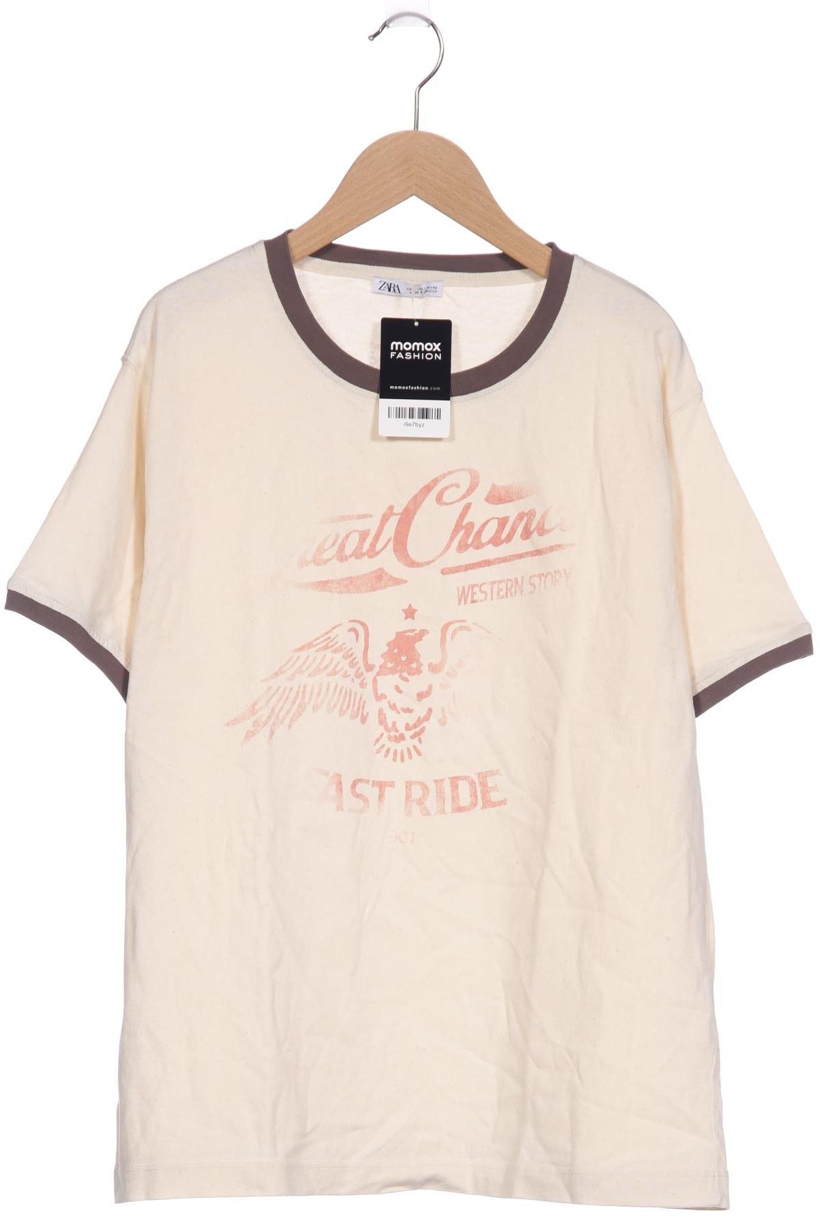 

Zara Herren T-Shirt, cremeweiß, Gr. 52