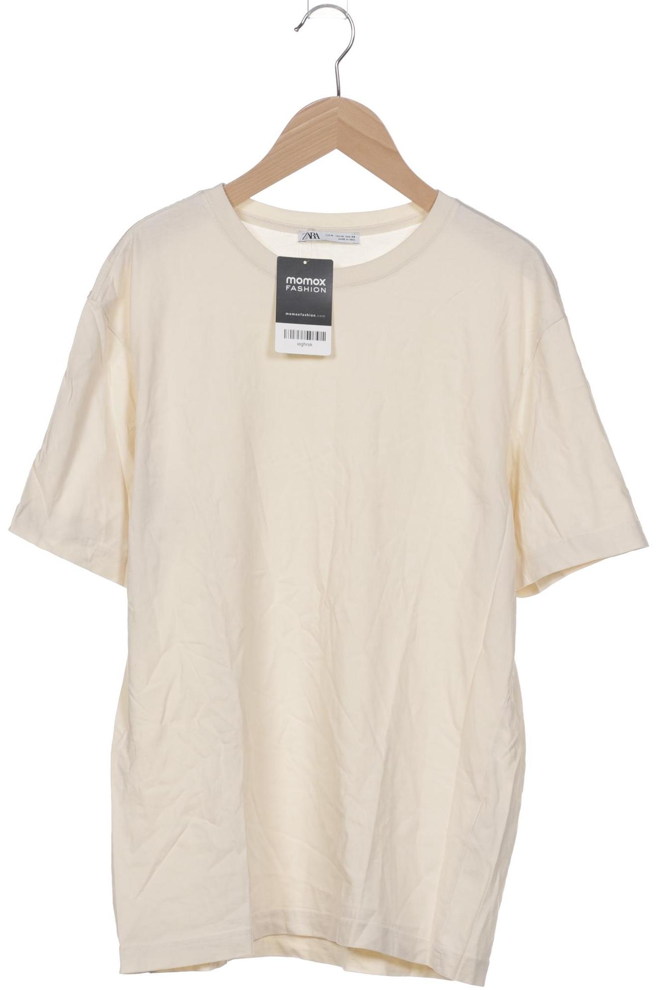 

Zara Herren T-Shirt, cremeweiß, Gr. 48