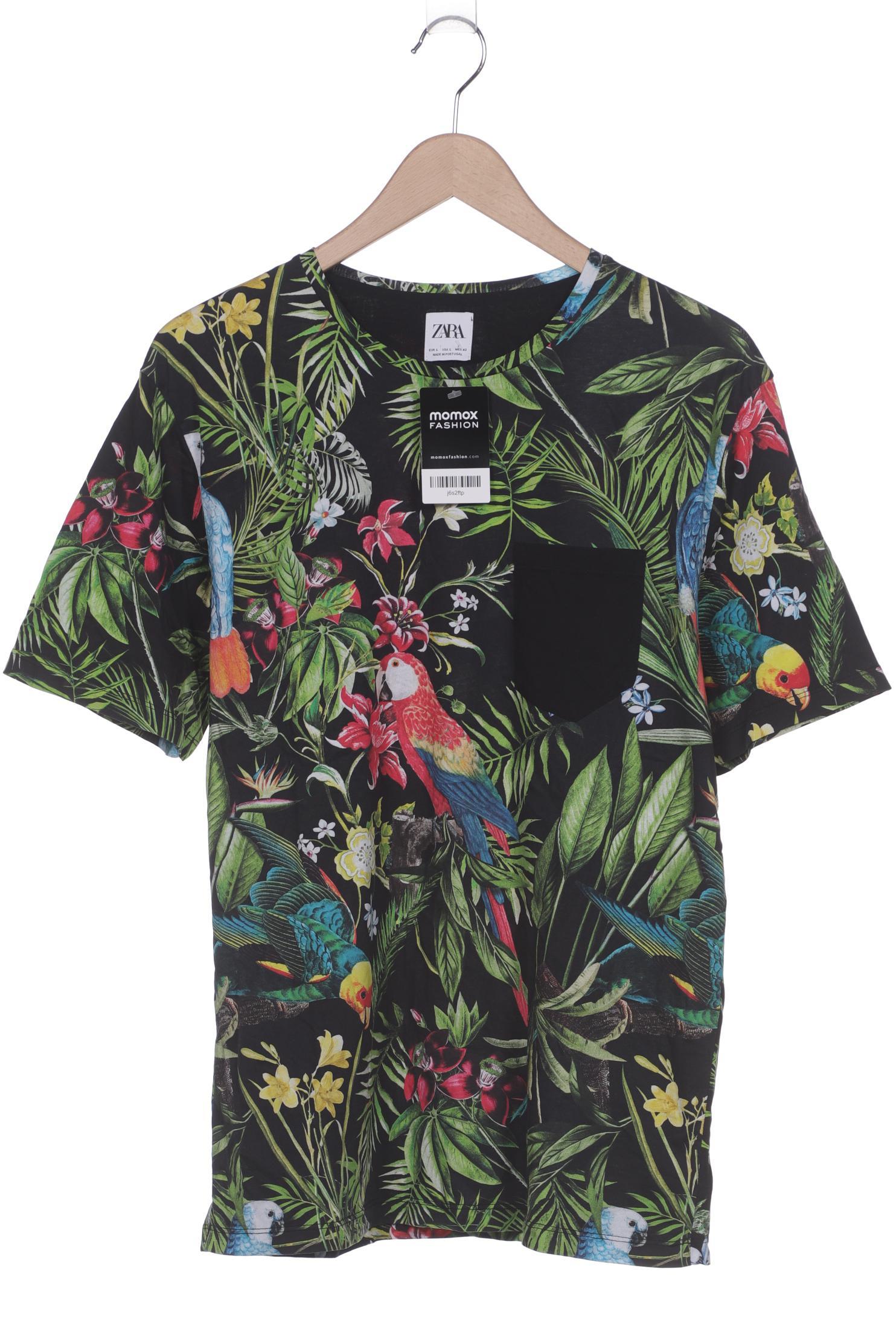 

Zara Herren T-Shirt, mehrfarbig, Gr. 52