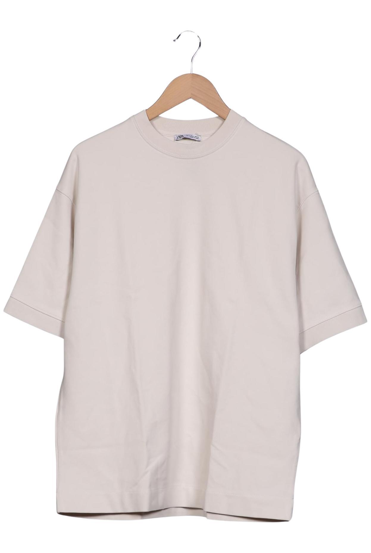 

Zara Herren T-Shirt, beige, Gr. 52