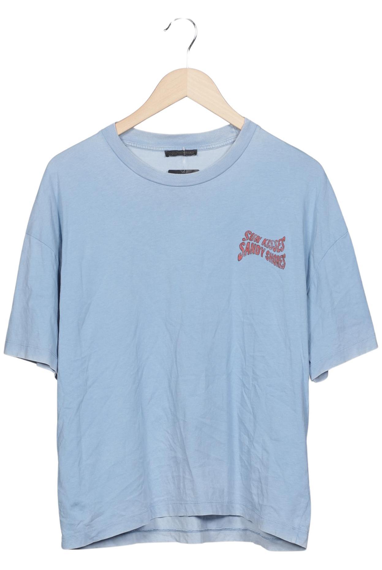 

Zara Herren T-Shirt, hellblau, Gr. 46