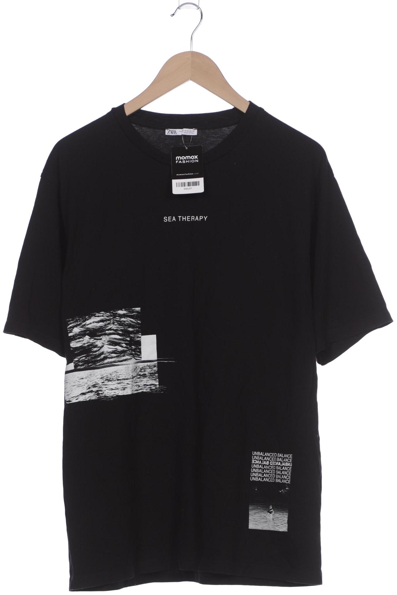 

Zara Herren T-Shirt, schwarz, Gr. 54
