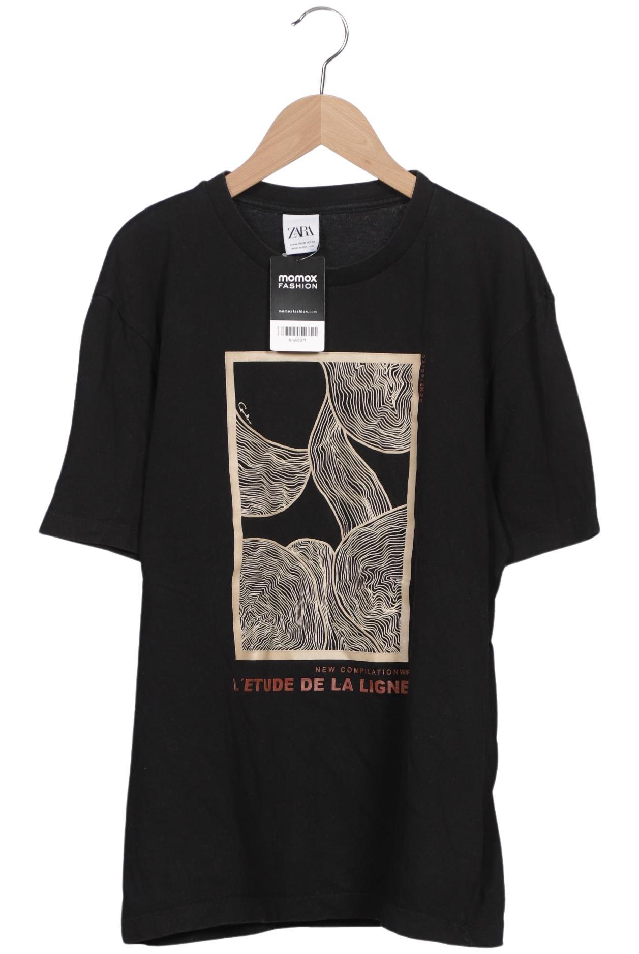 

Zara Herren T-Shirt, schwarz, Gr. 48