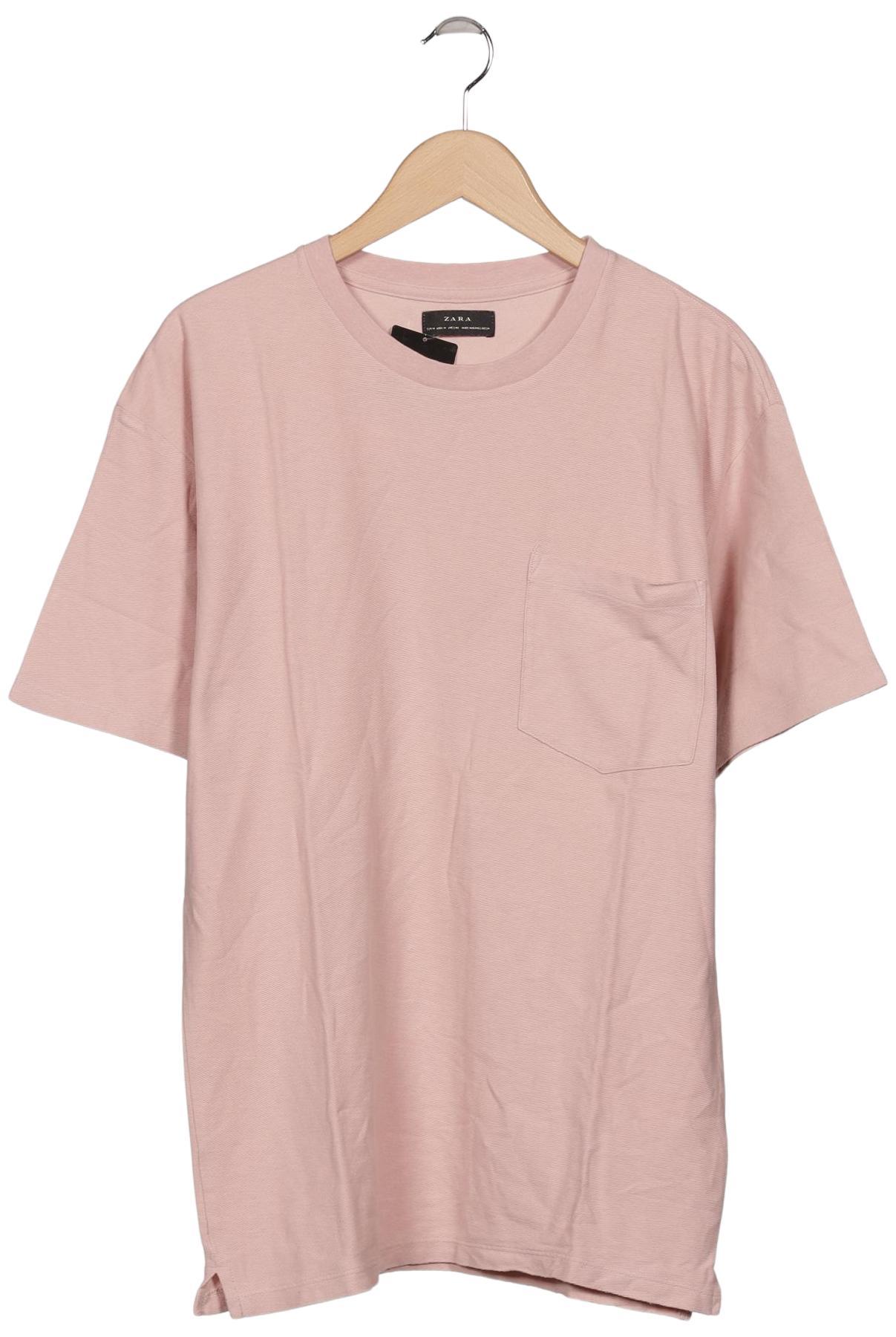 

Zara Herren T-Shirt, pink, Gr. 48