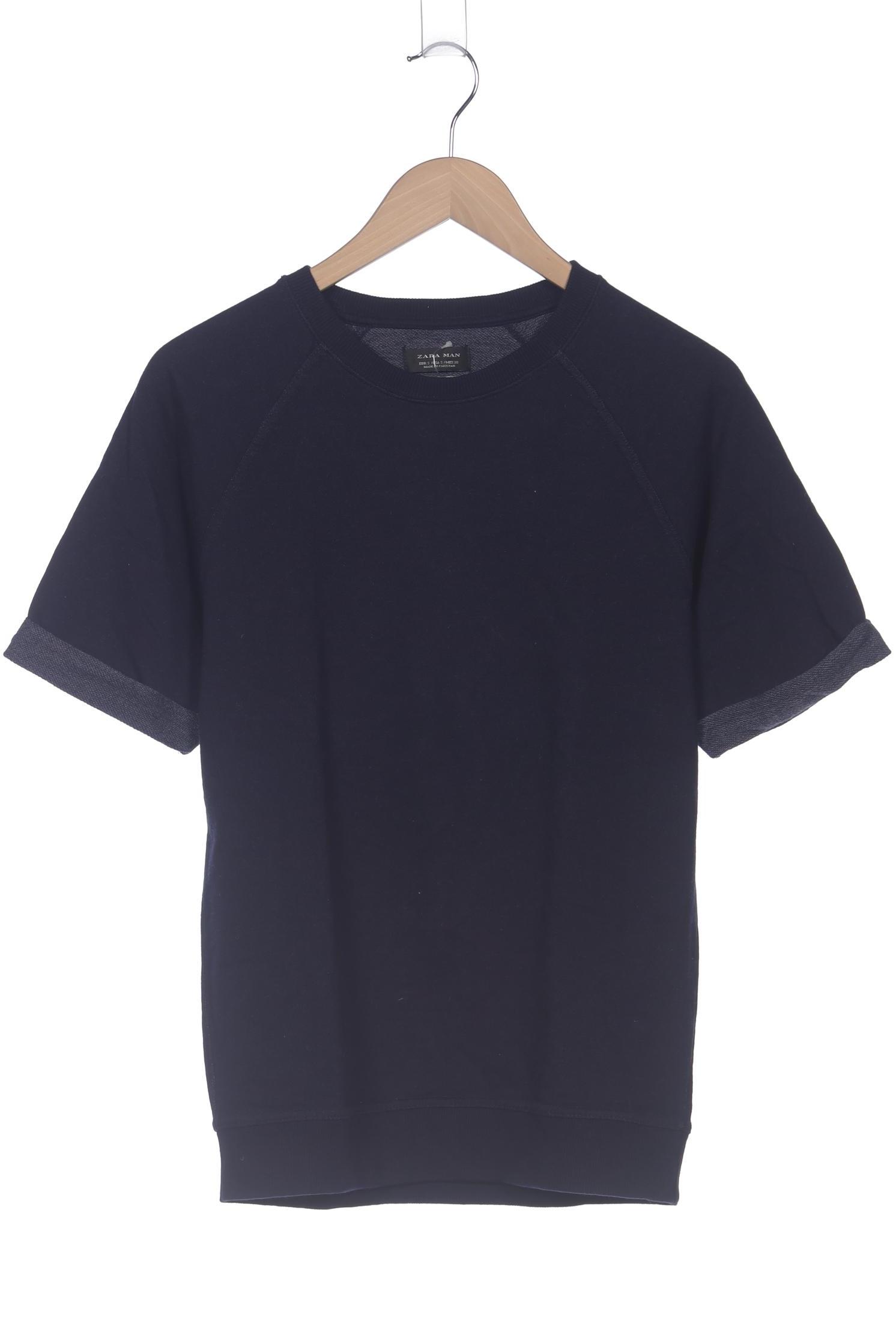 

Zara Herren T-Shirt, marineblau, Gr. 46