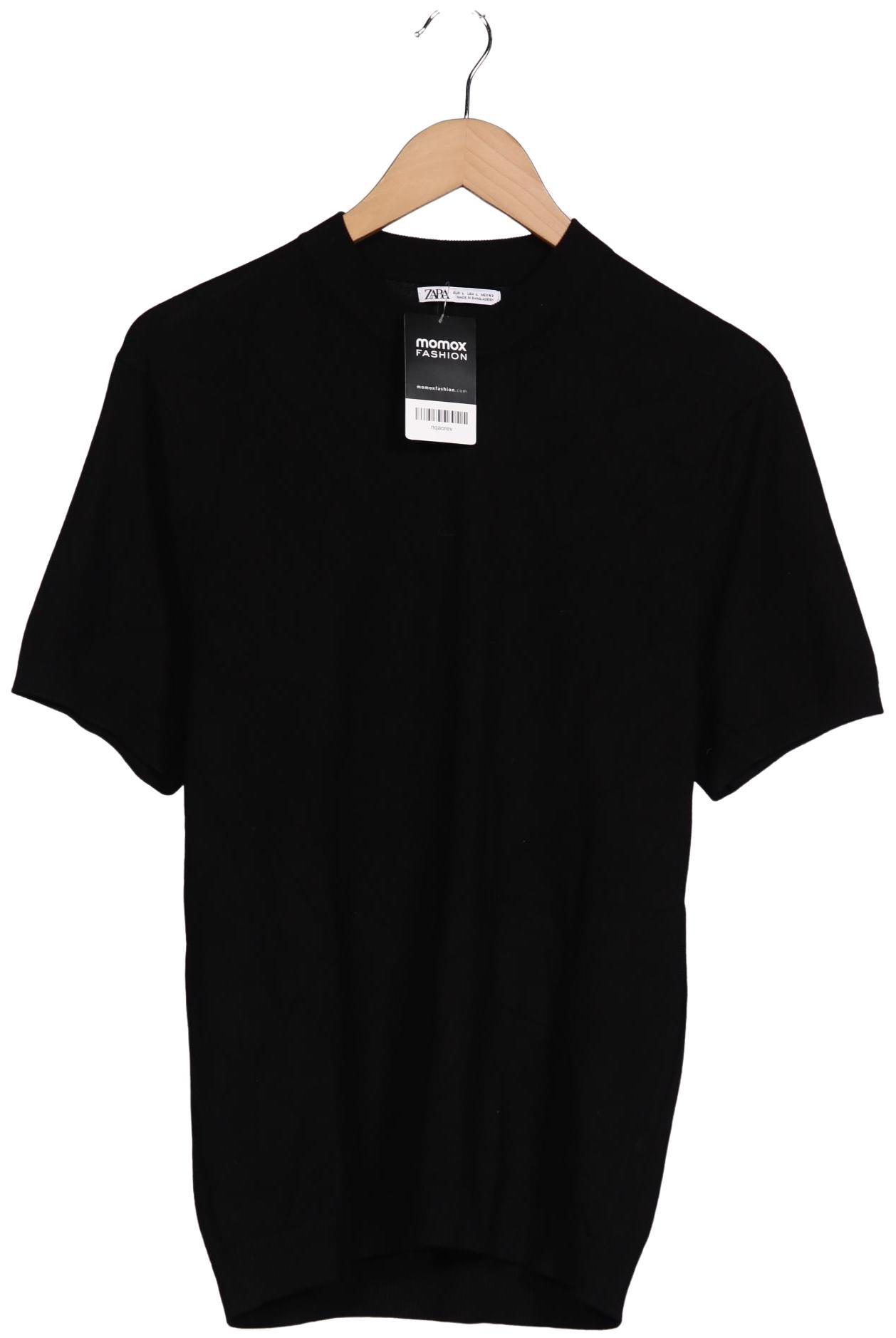 

Zara Herren T-Shirt, schwarz, Gr. 52
