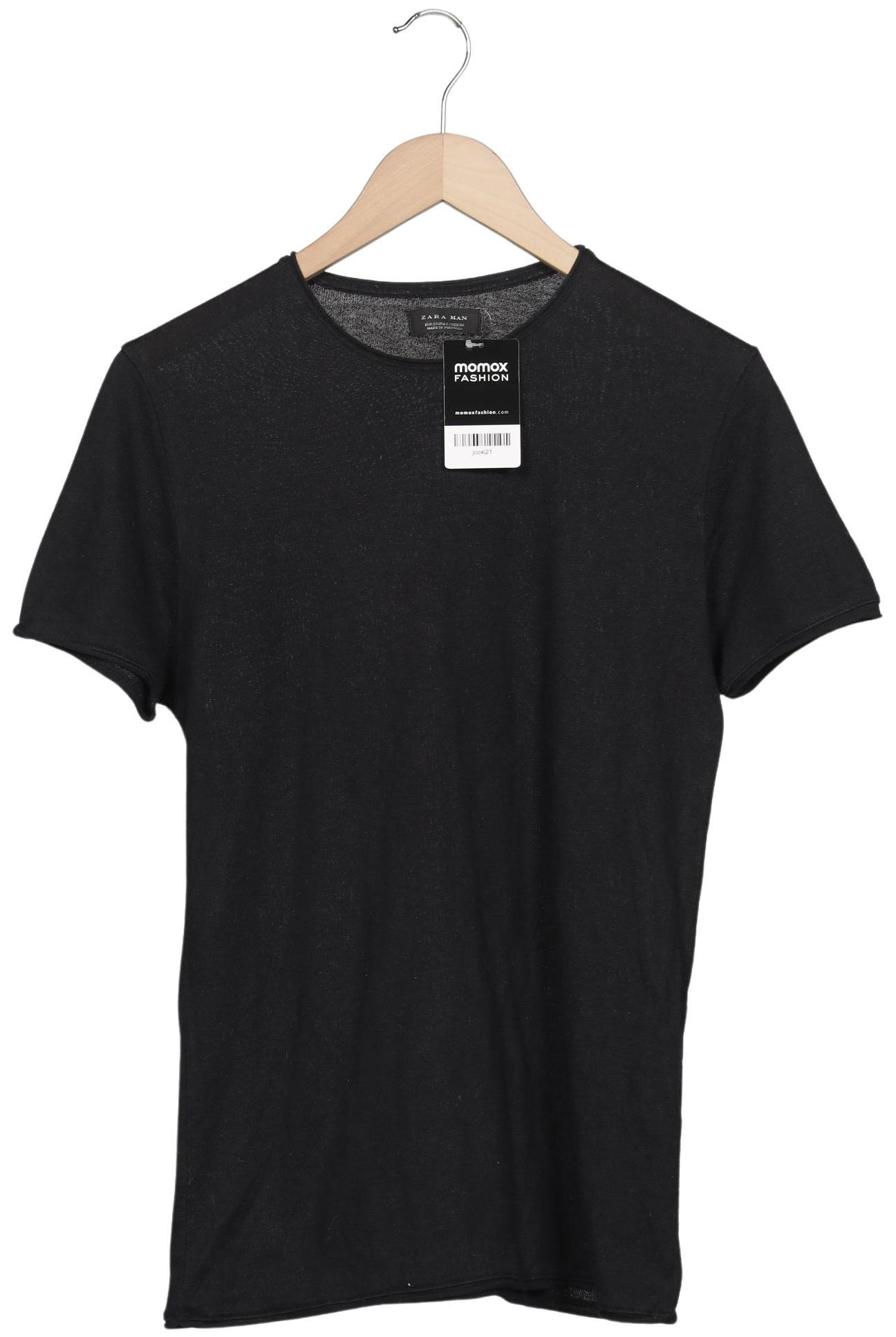 

Zara Herren T-Shirt, schwarz, Gr. 46