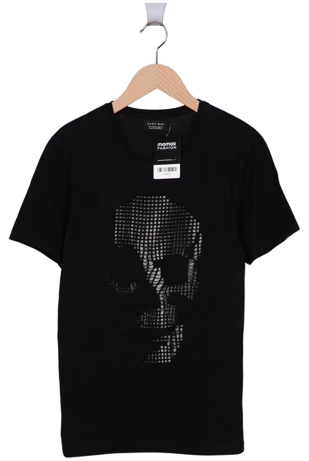 

Zara Herren T-Shirt, schwarz, Gr. 46