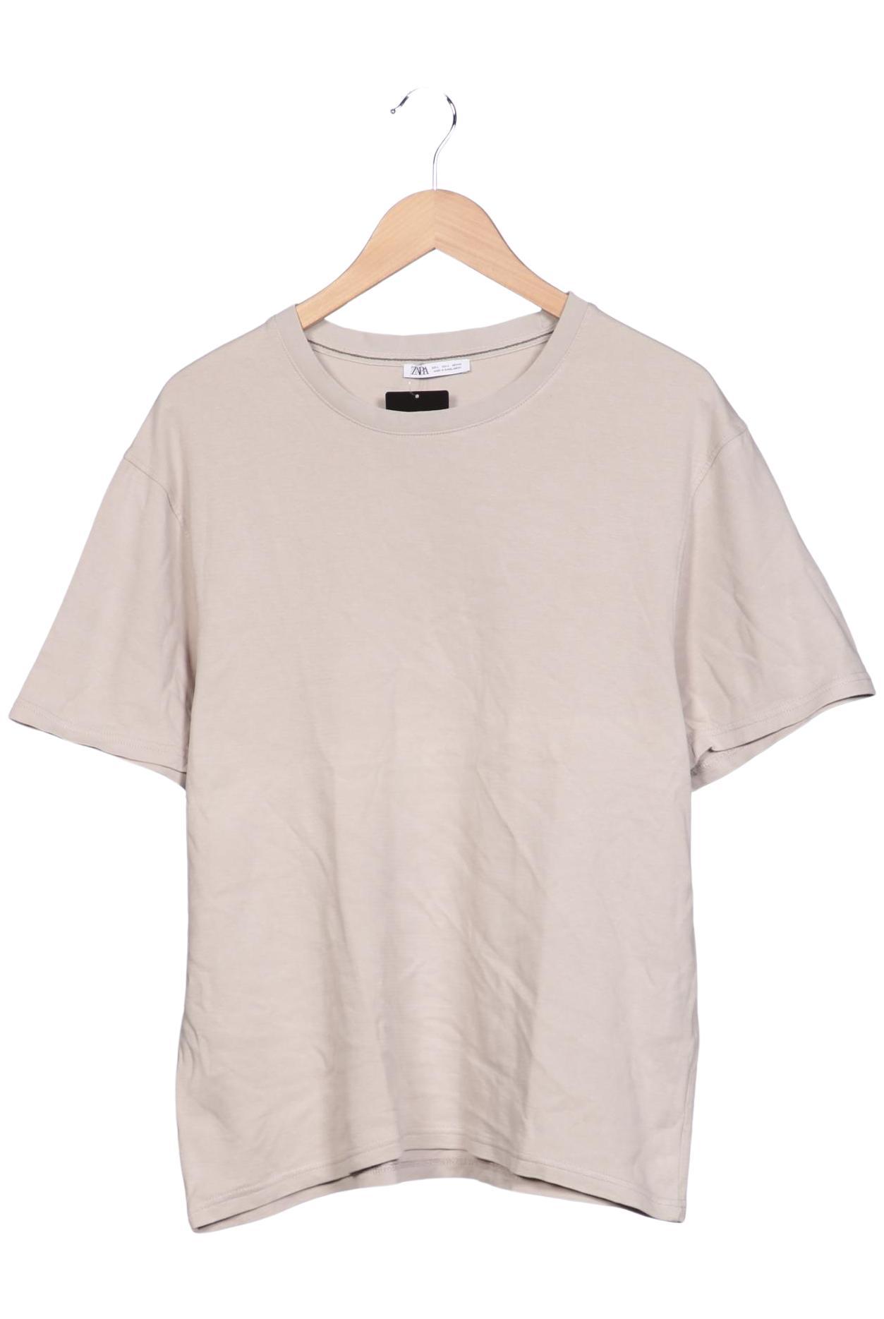 

Zara Herren T-Shirt, beige, Gr. 52