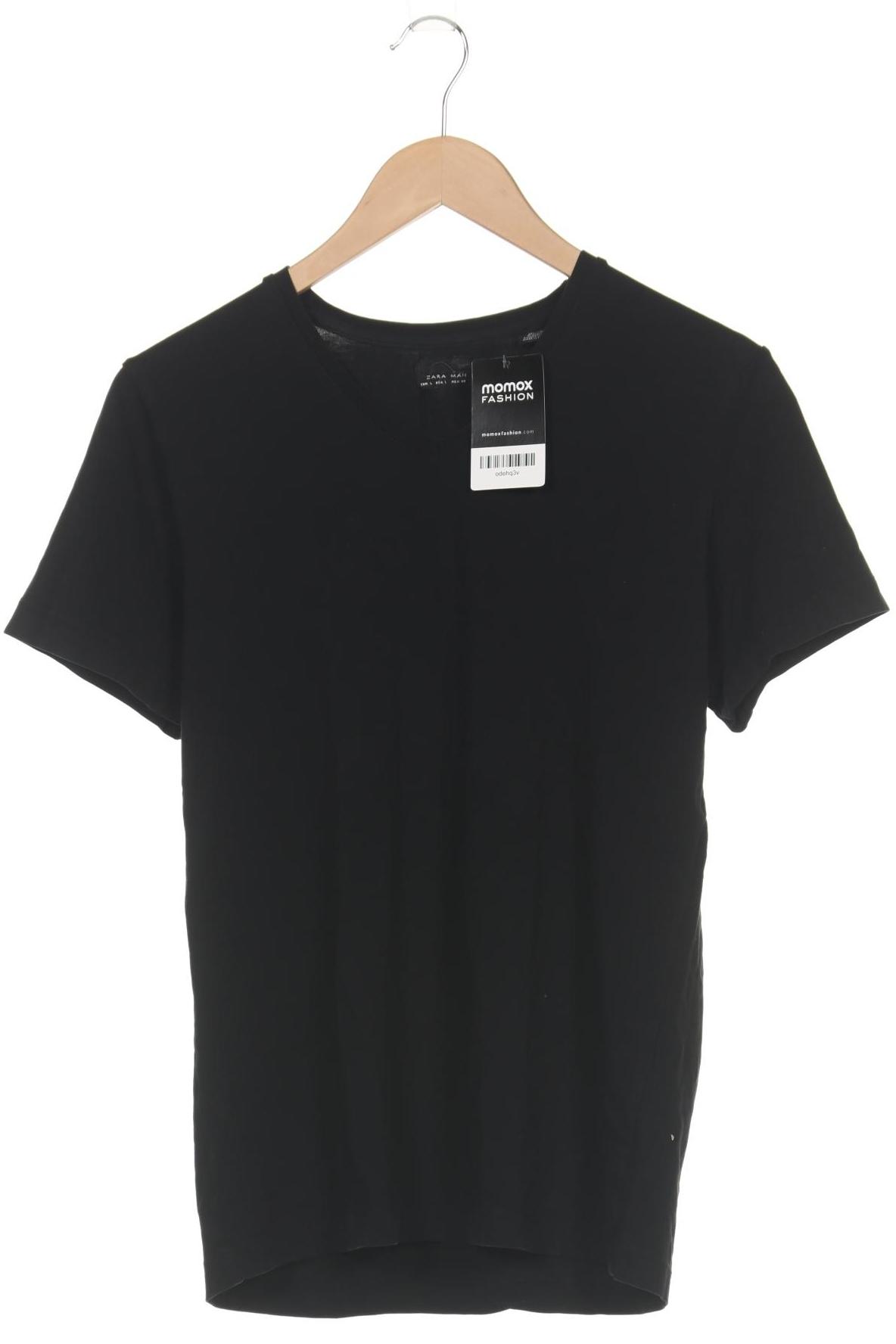 

Zara Herren T-Shirt, schwarz, Gr. 52
