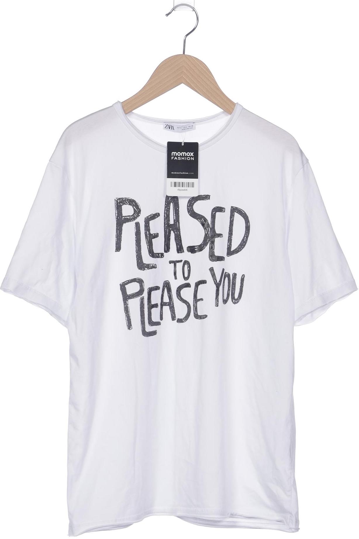 

Zara Herren T-Shirt, weiß, Gr. 46