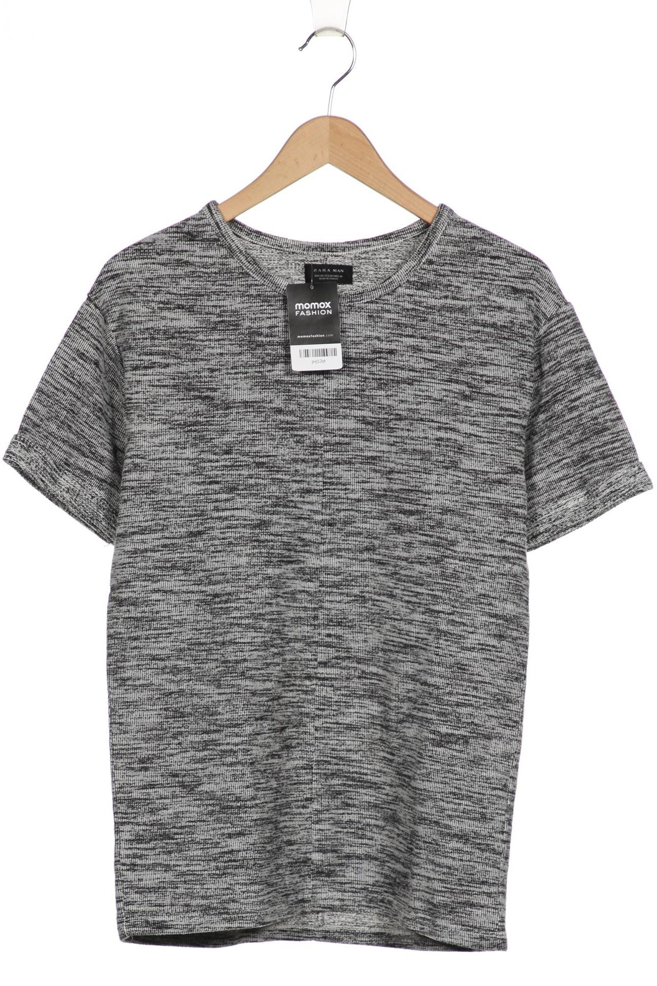 

Zara Herren T-Shirt, grau, Gr. 48