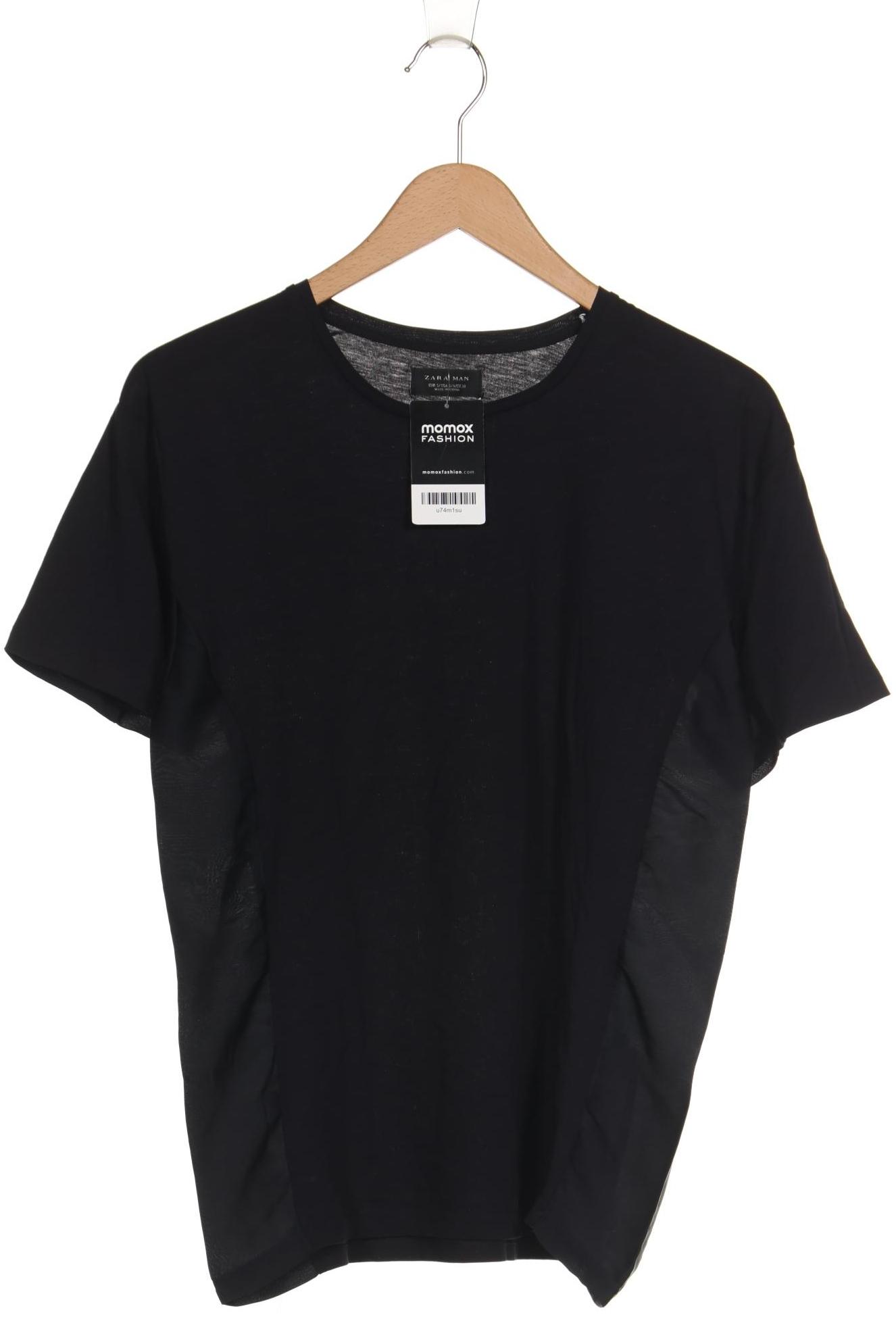 

Zara Herren T-Shirt, schwarz, Gr. 46