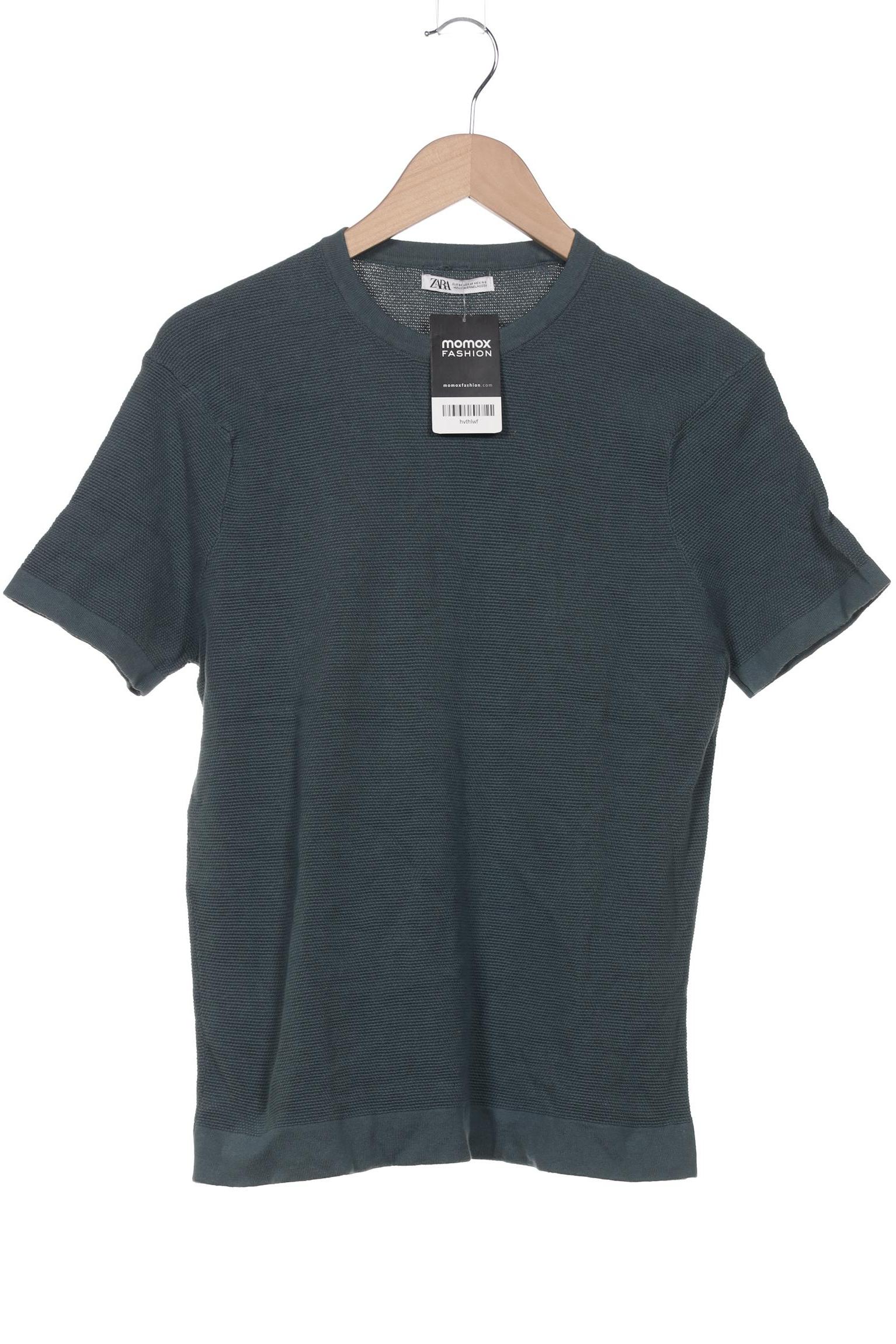 

Zara Herren T-Shirt, türkis, Gr. 48
