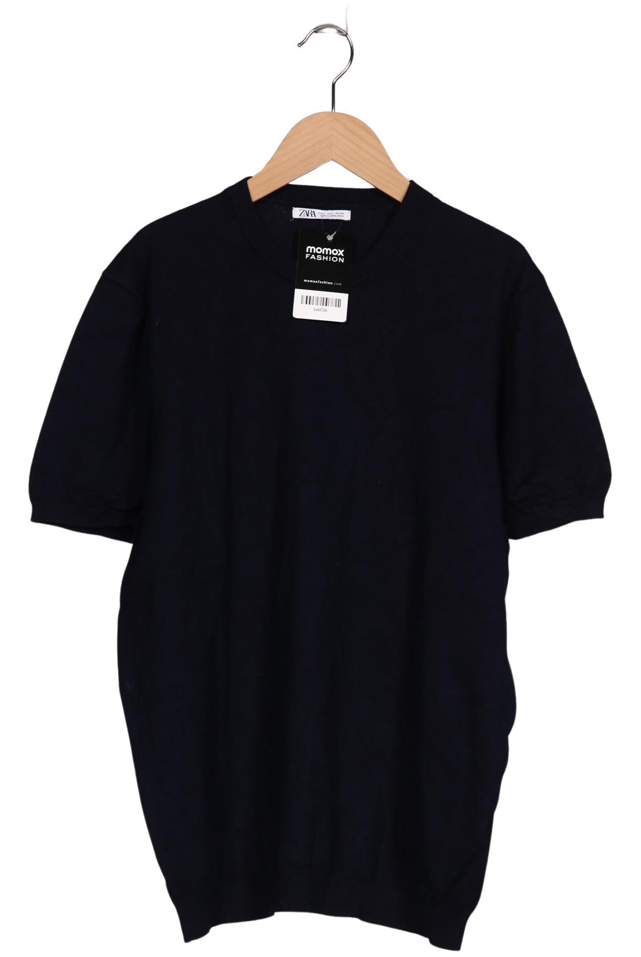 

Zara Herren T-Shirt, marineblau, Gr. 52
