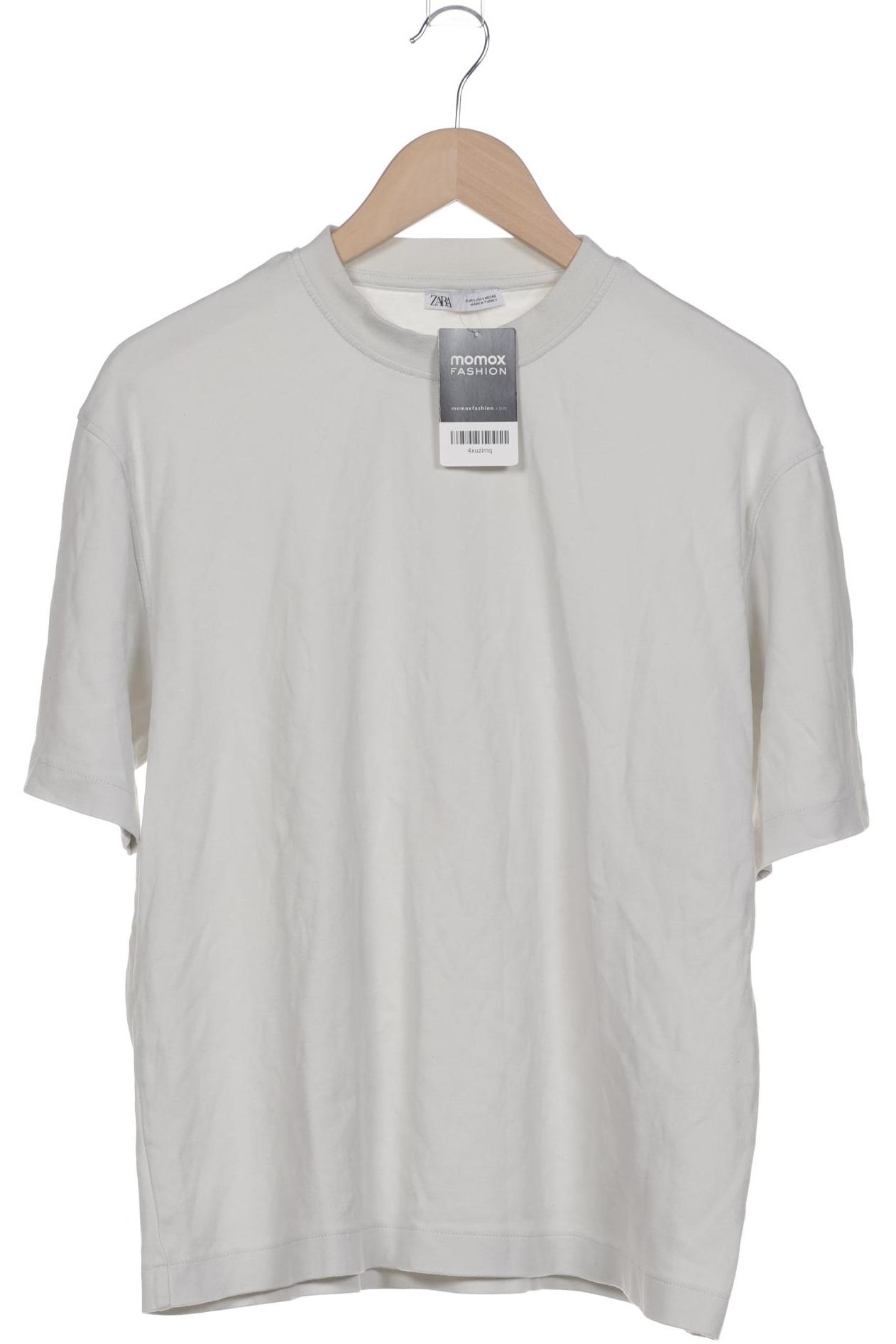 

Zara Herren T-Shirt, cremeweiß, Gr. 52