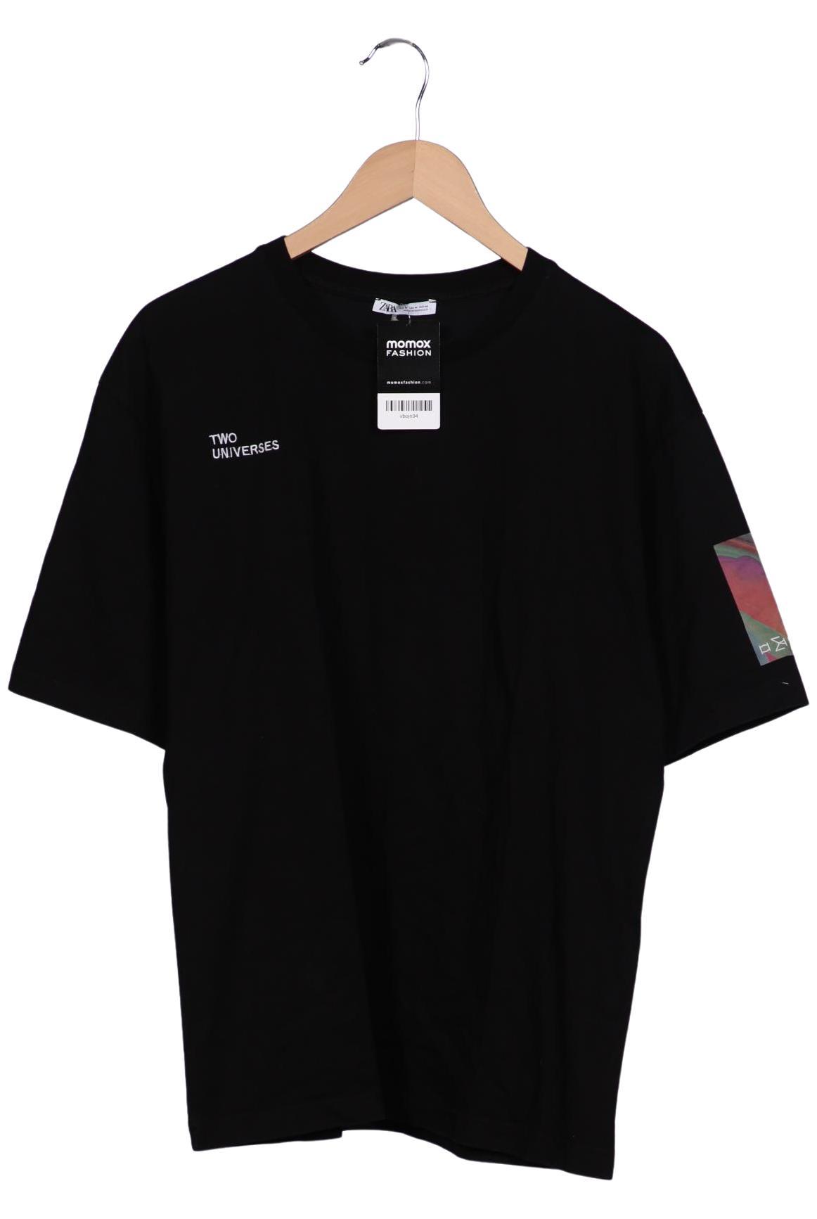 

Zara Herren T-Shirt, schwarz, Gr. 48