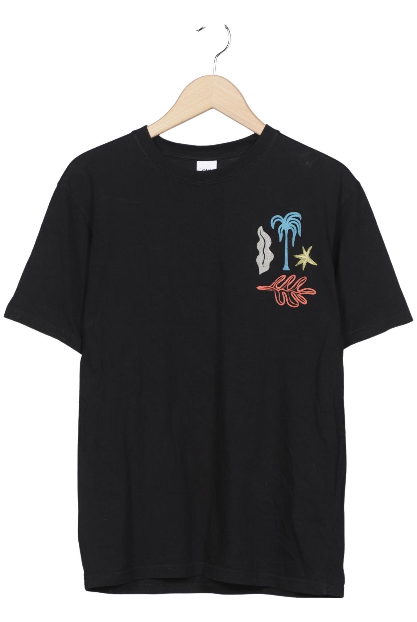 

Zara Herren T-Shirt, schwarz, Gr. 46