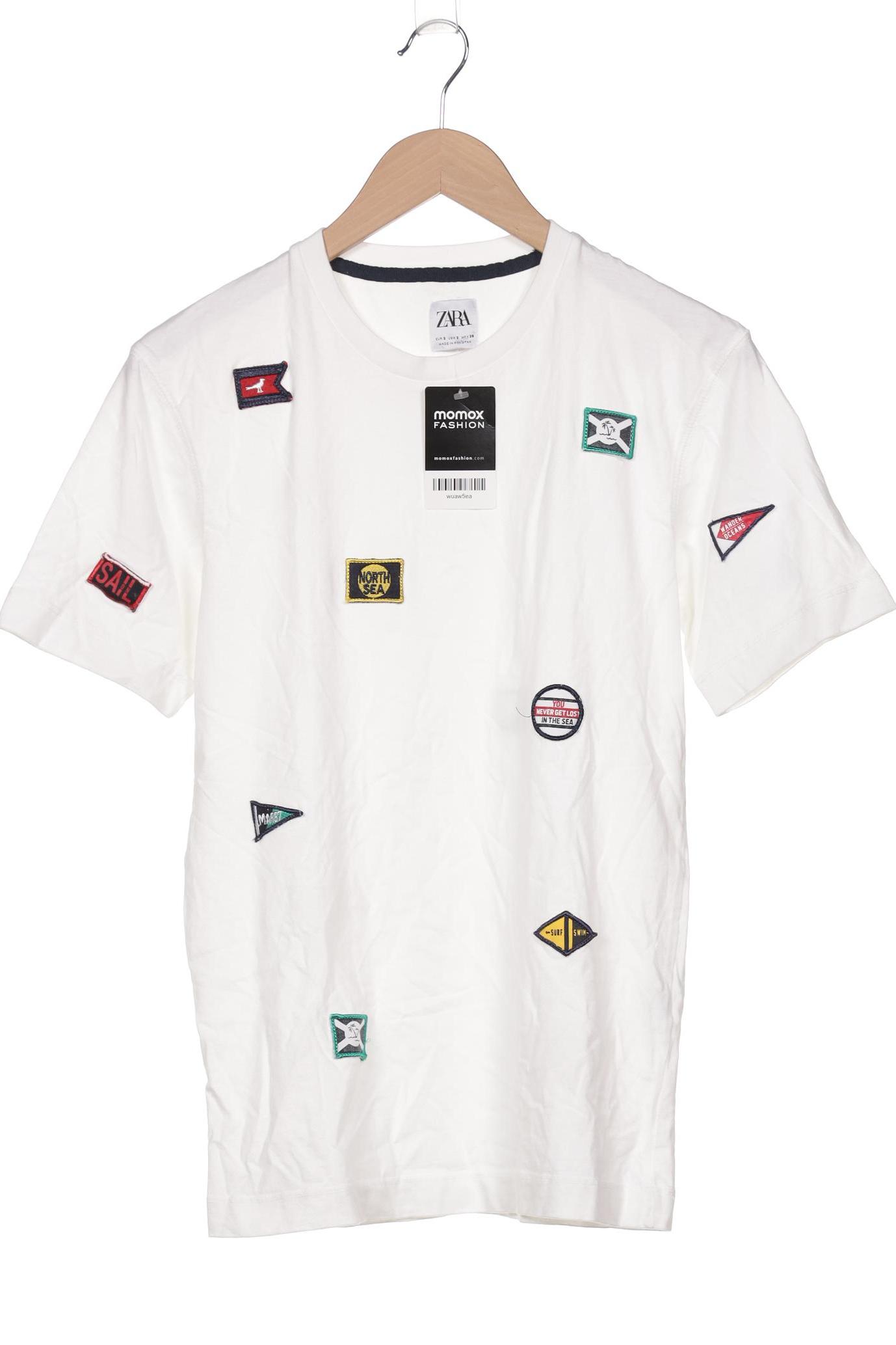 

Zara Herren T-Shirt, weiß, Gr. 46