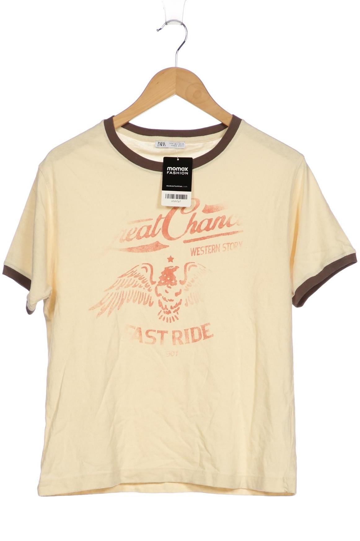 

Zara Herren T-Shirt, cremeweiß, Gr. 46