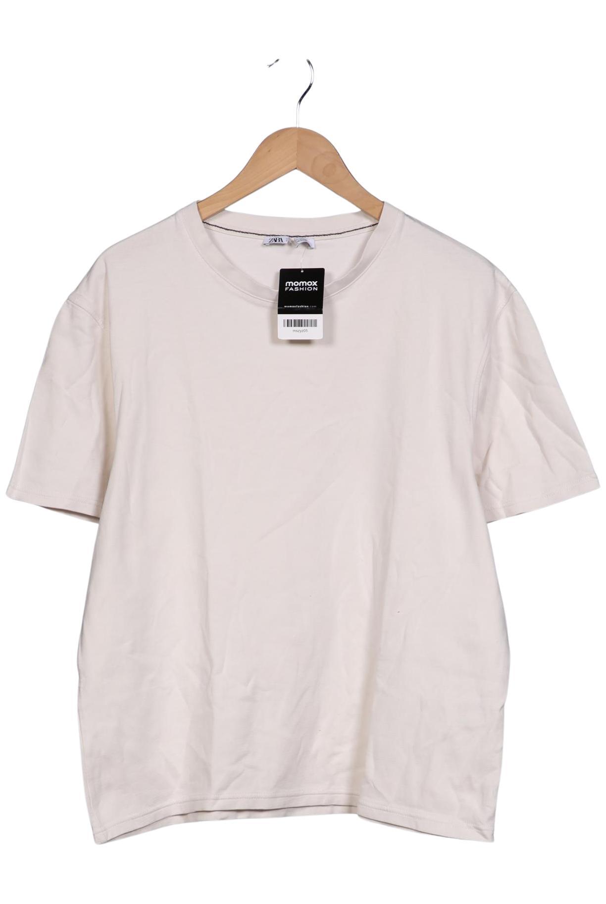 

Zara Herren T-Shirt, cremeweiß, Gr. 52