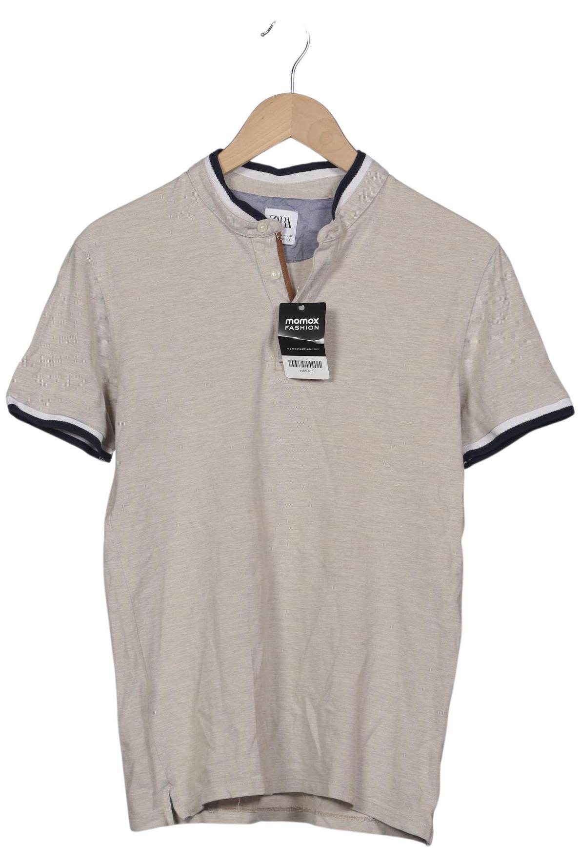 

Zara Herren T-Shirt, beige, Gr. 52