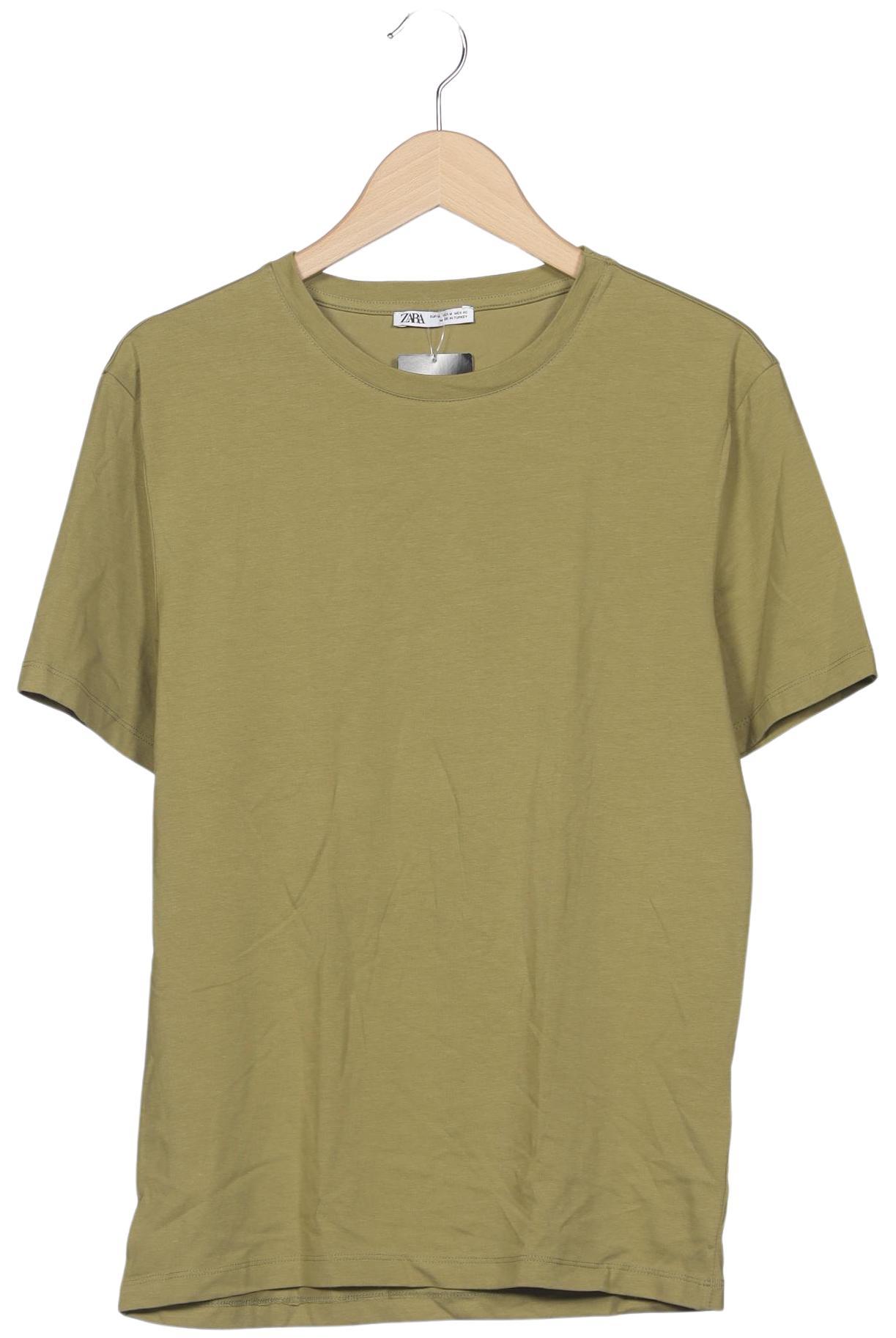 

Zara Herren T-Shirt, grün, Gr. 48