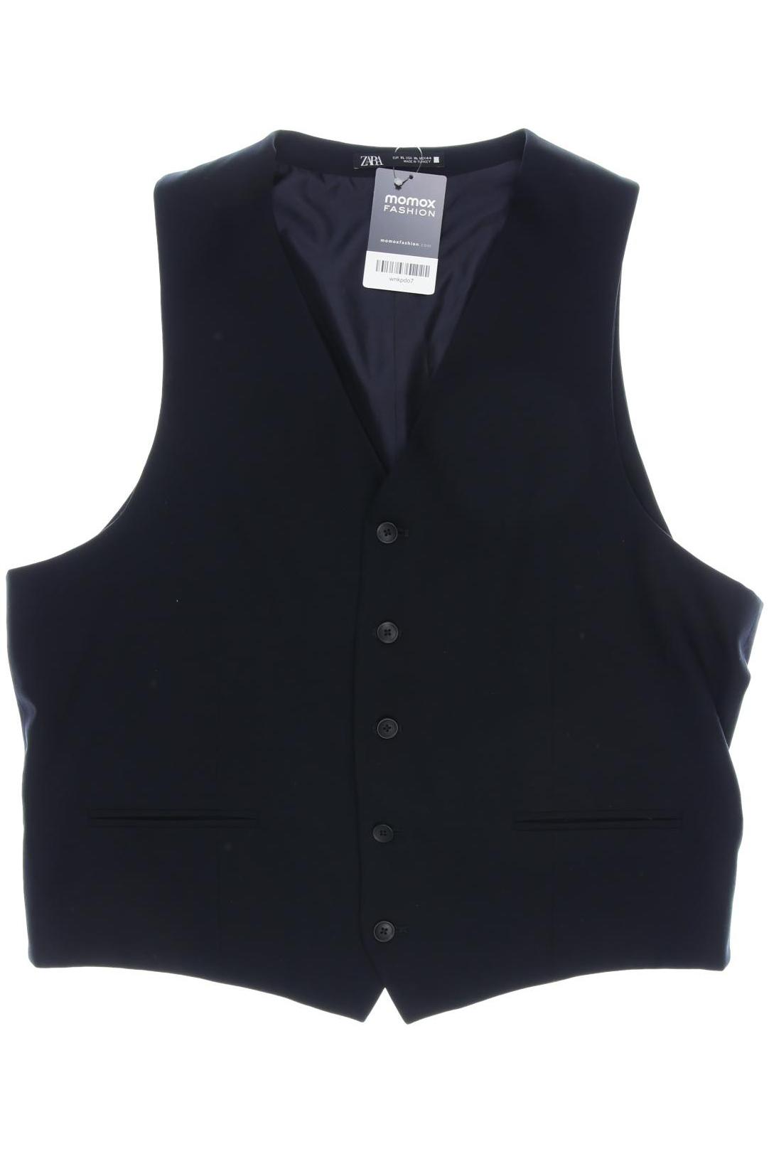 

Zara Herren Weste, marineblau, Gr. 54