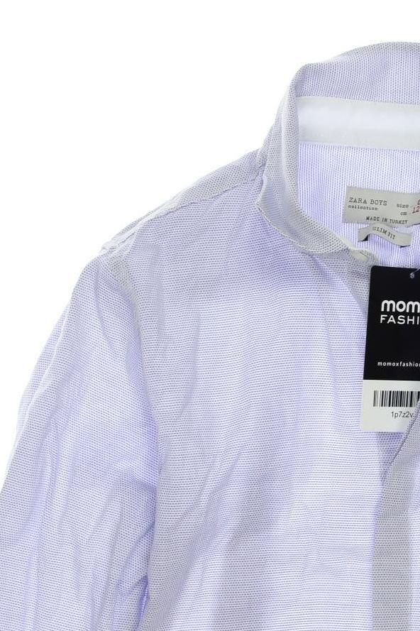 Thumbnail - Zara Jungen Hemd, blau, Gr. 128