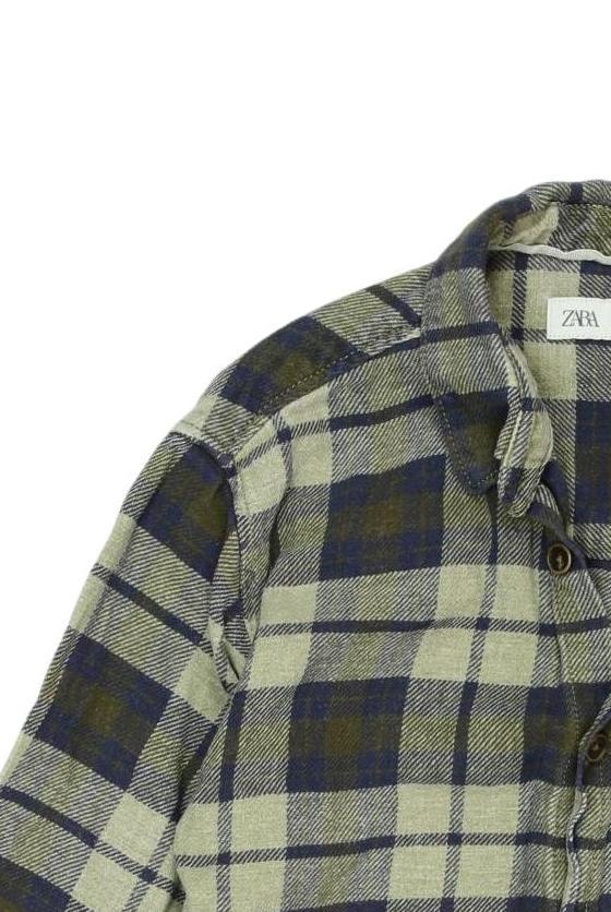 Thumbnail - Zara Jungen Hemd, marineblau, Gr. 116