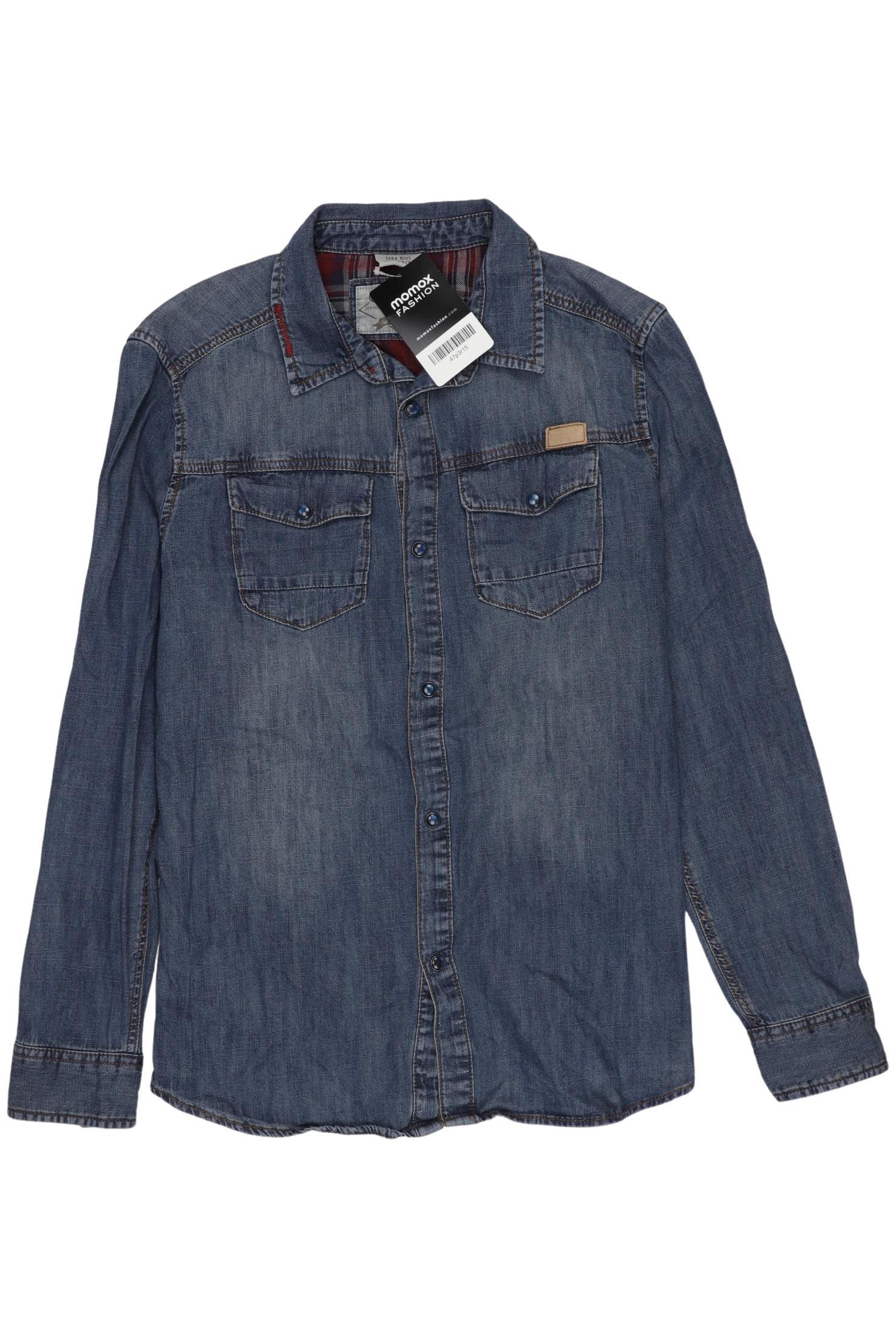 

Zara Herren Hemd, marineblau, Gr. 164