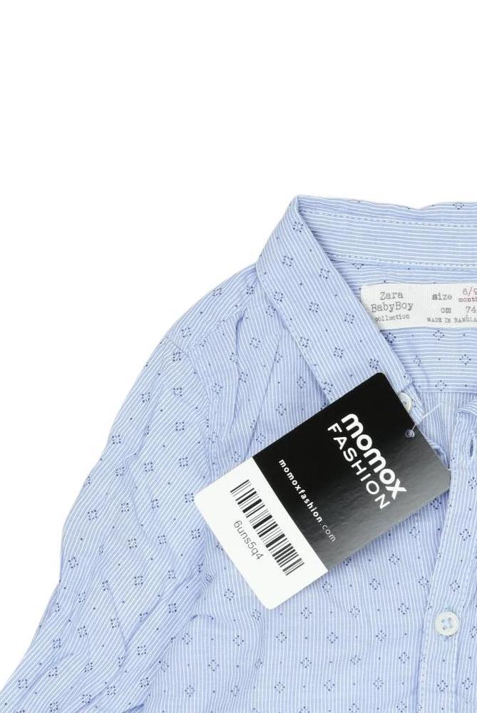 Thumbnail - Zara Jungen Hemd, hellblau, Gr. 74