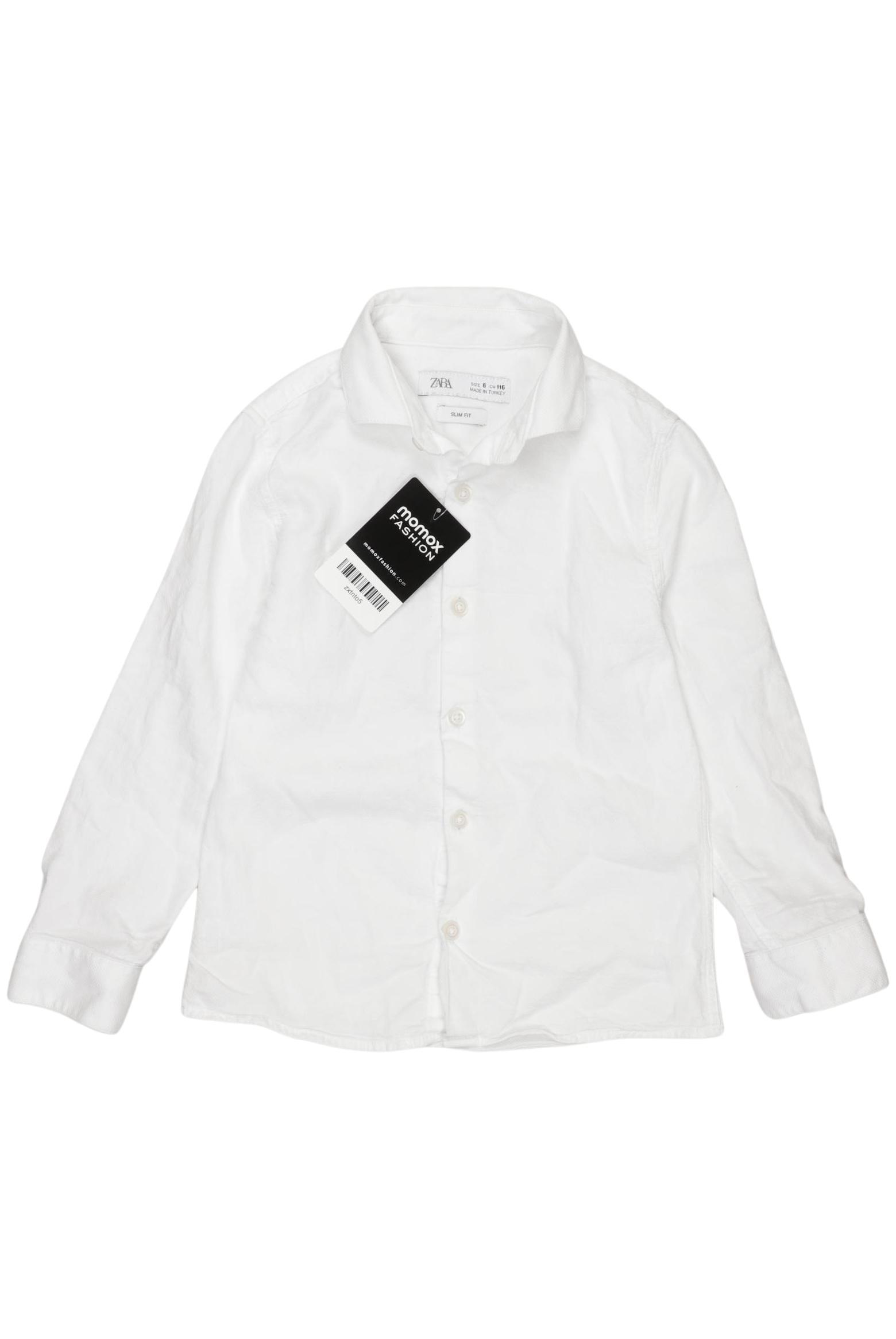 

Zara Jungen Hemd, weiß, Gr. 116