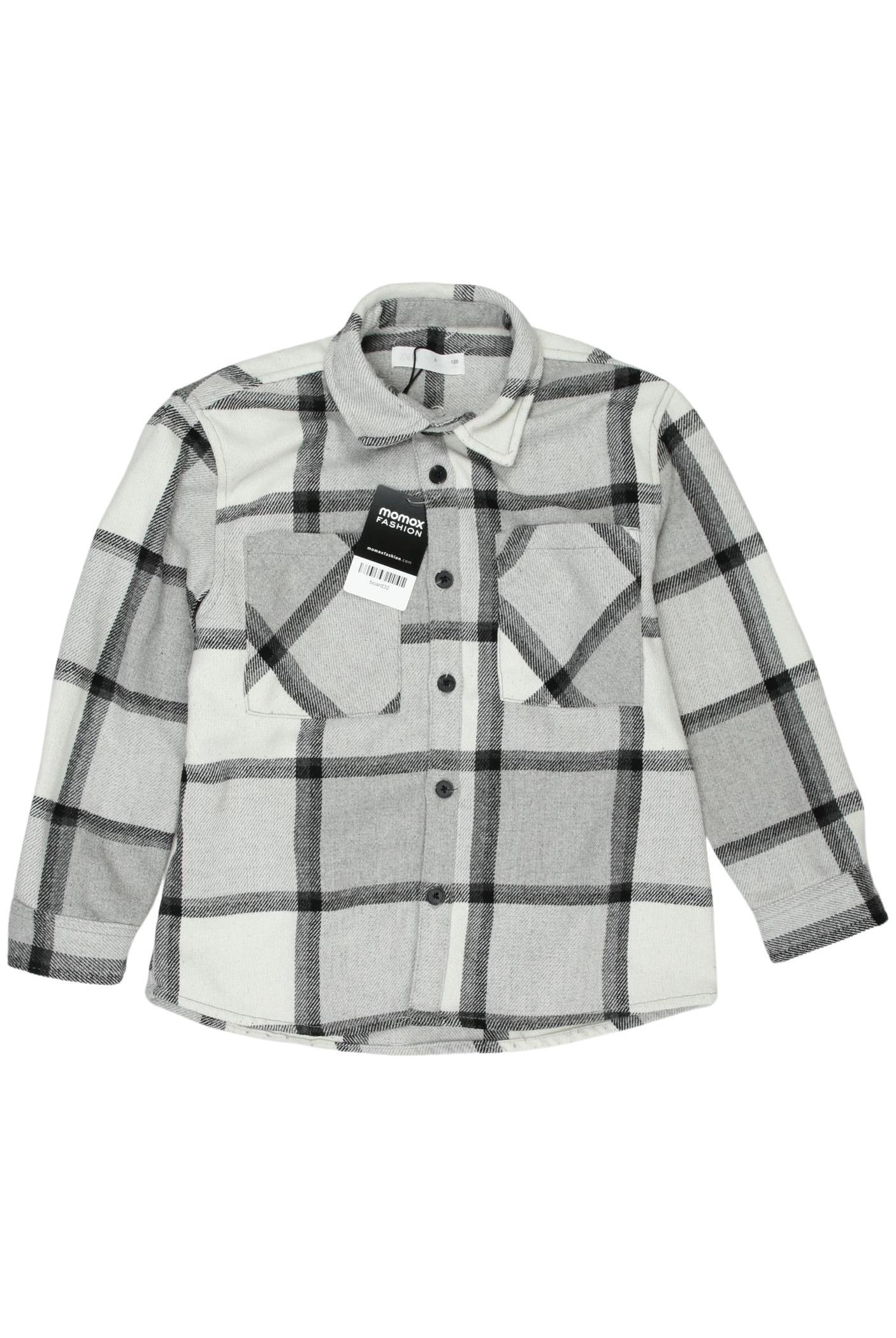 

Zara Jungen Hemd, grau, Gr. 128