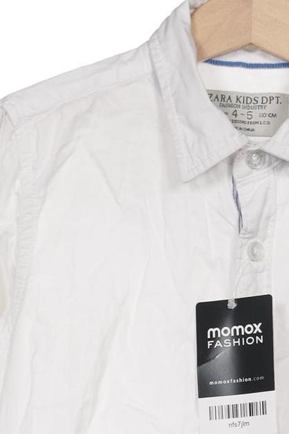 Thumbnail - Zara Jungen Hemd, weiß, Gr. 110