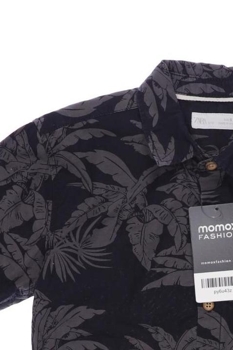 Thumbnail - Zara Jungen Hemd, schwarz, Gr. 110