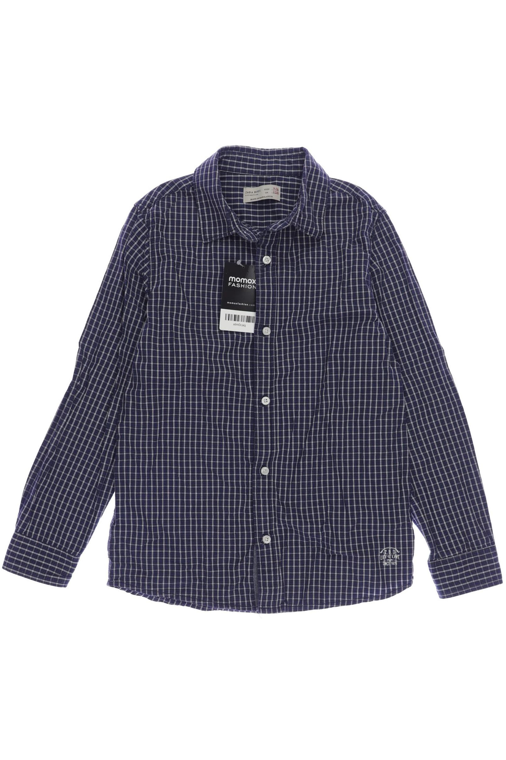 

Zara Herren Hemd, marineblau, Gr. 128