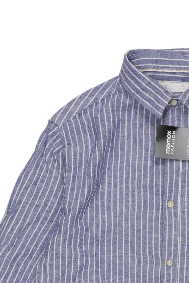 Thumbnail - Zara Jungen Hemd, blau, Gr. 152