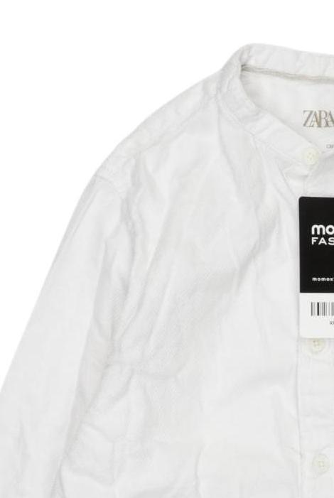 Thumbnail - Zara Jungen Hemd, weiß, Gr. 122